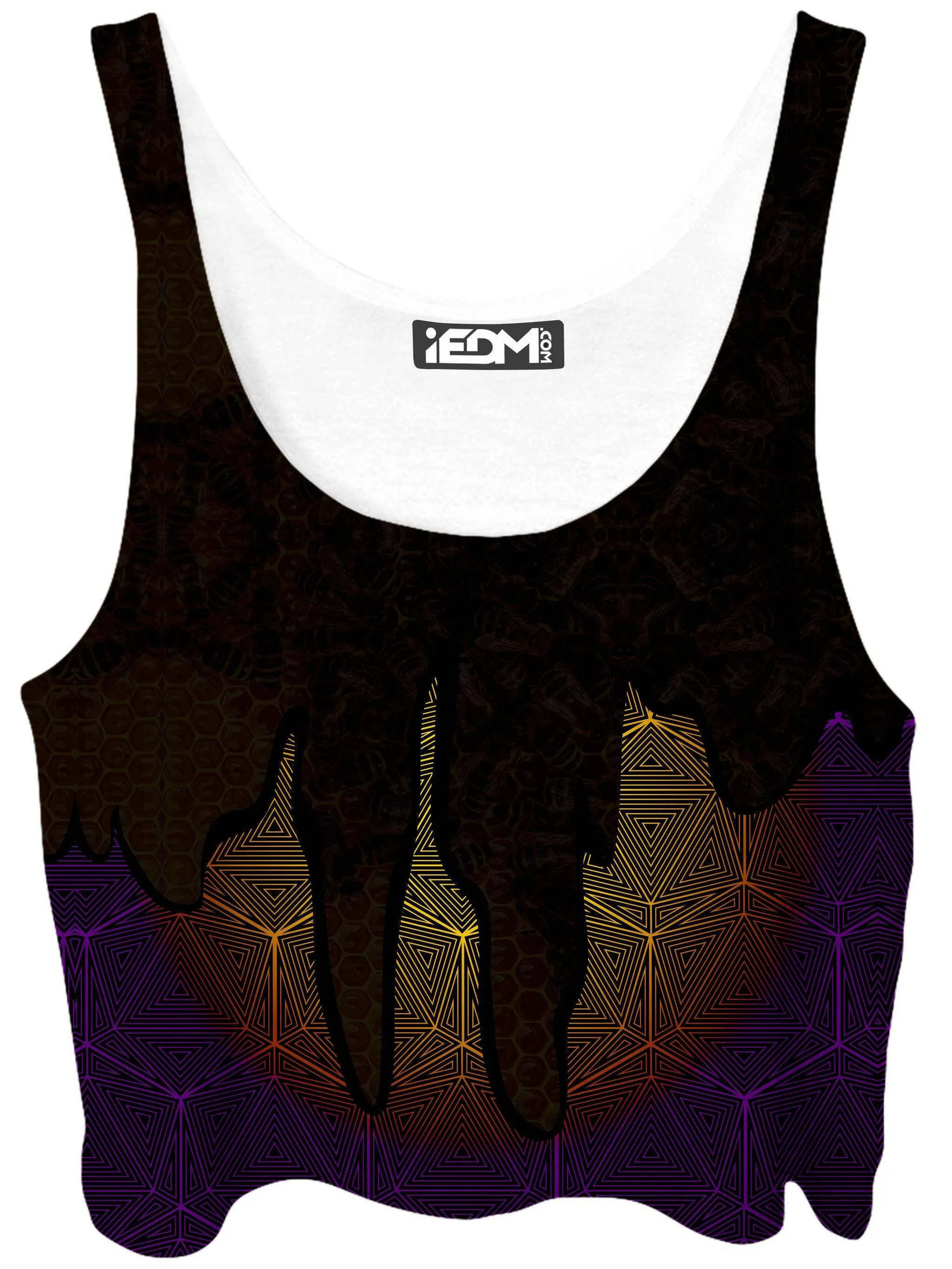 Hallucinations Golden Honey Crop Top sold by iEDM