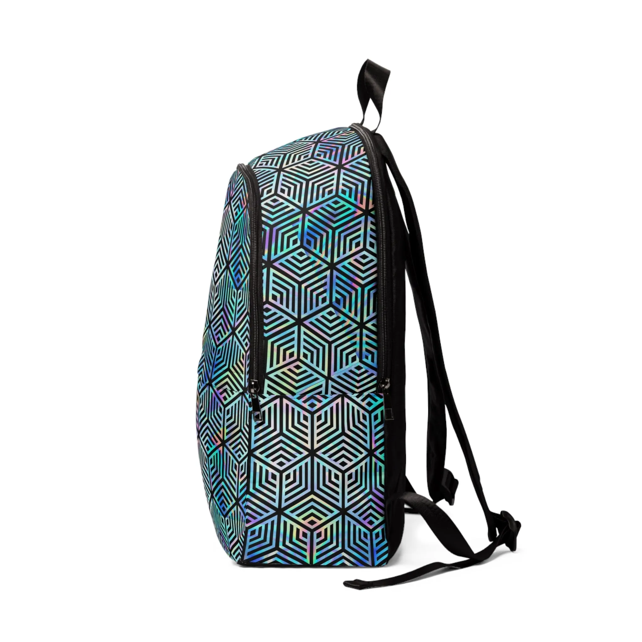 Holographic Hexagon Backpack sold by iEDM product image thumbnail 3