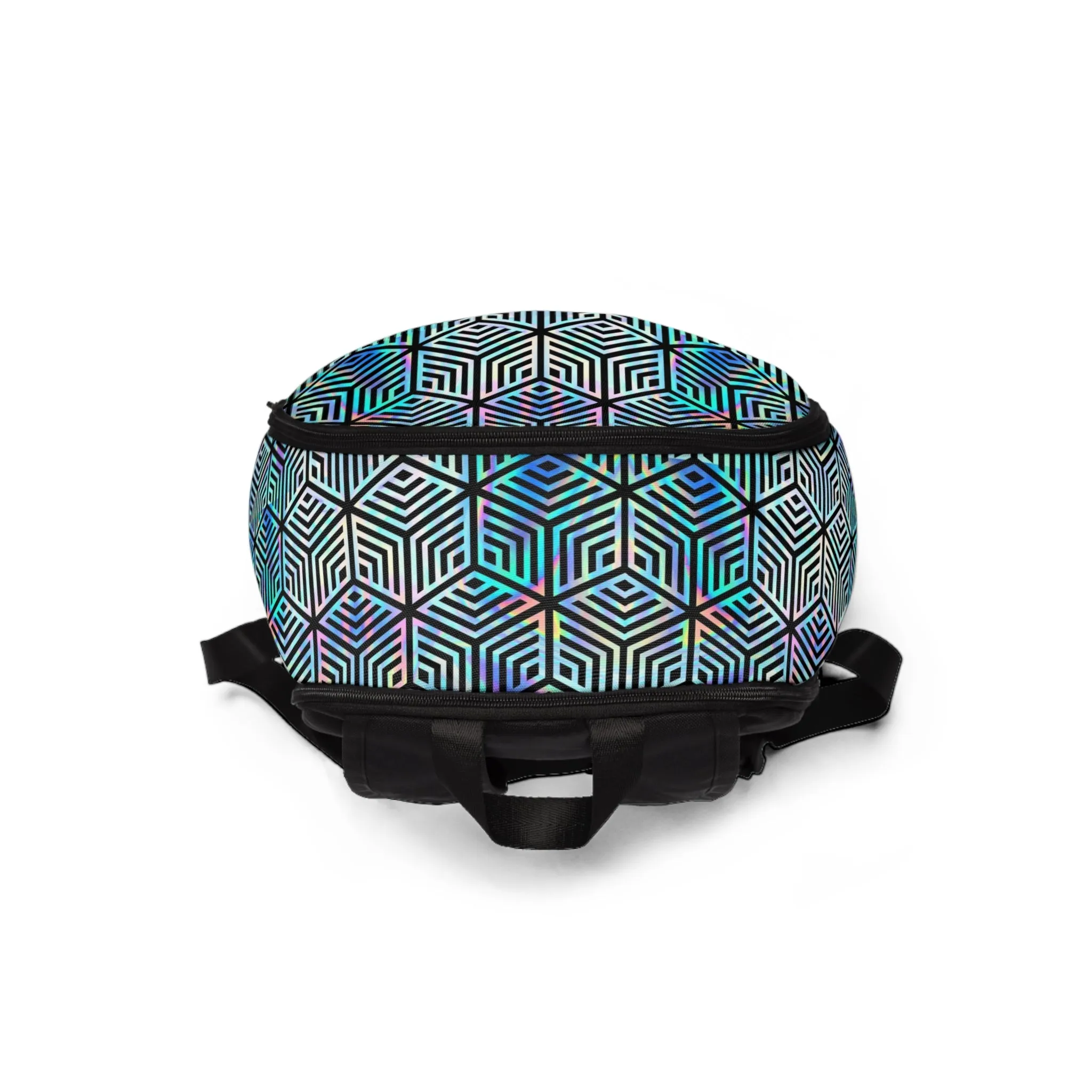 Holographic Hexagon Backpack sold by iEDM product image thumbnail 4