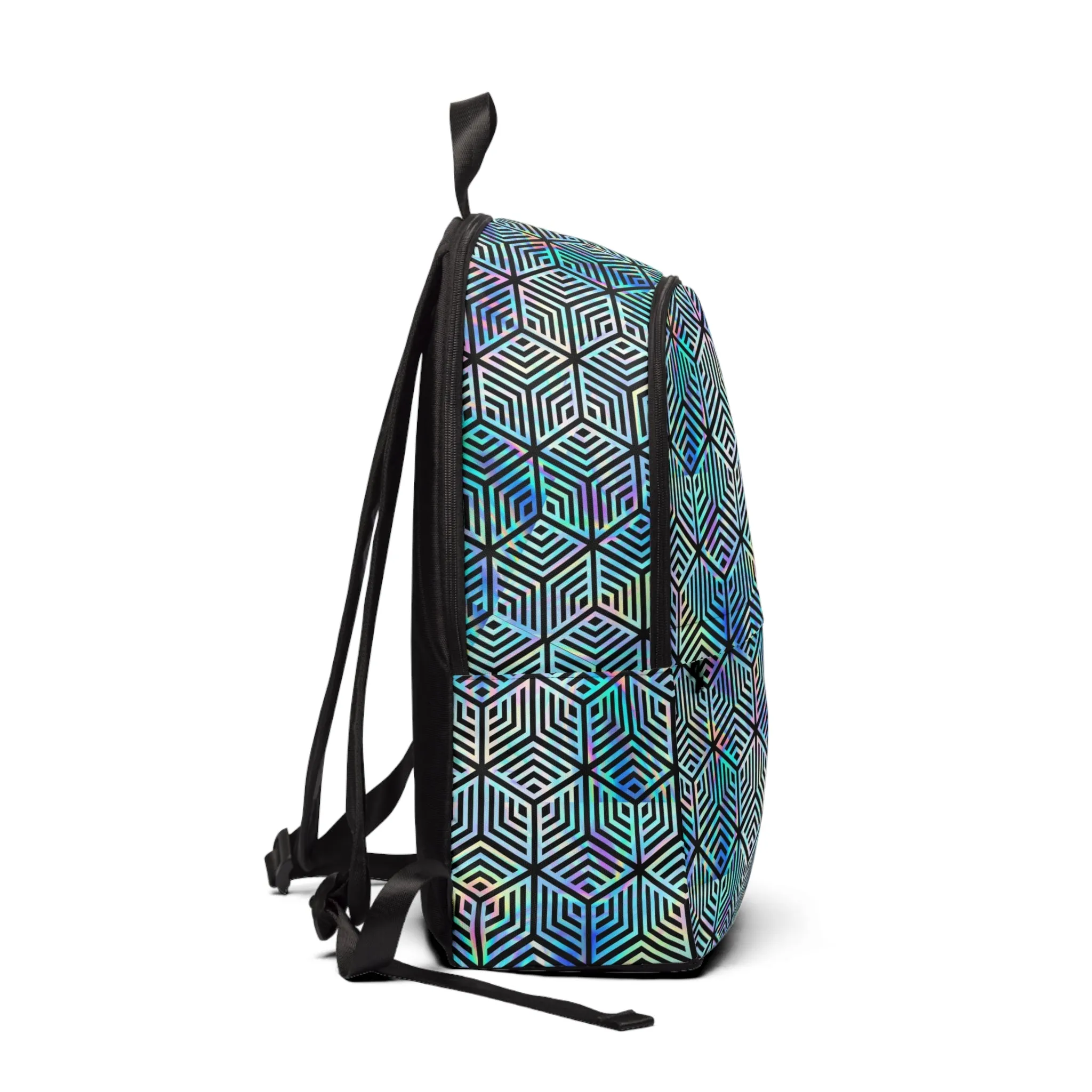Holographic Hexagon Backpack sold by iEDM product image thumbnail 2