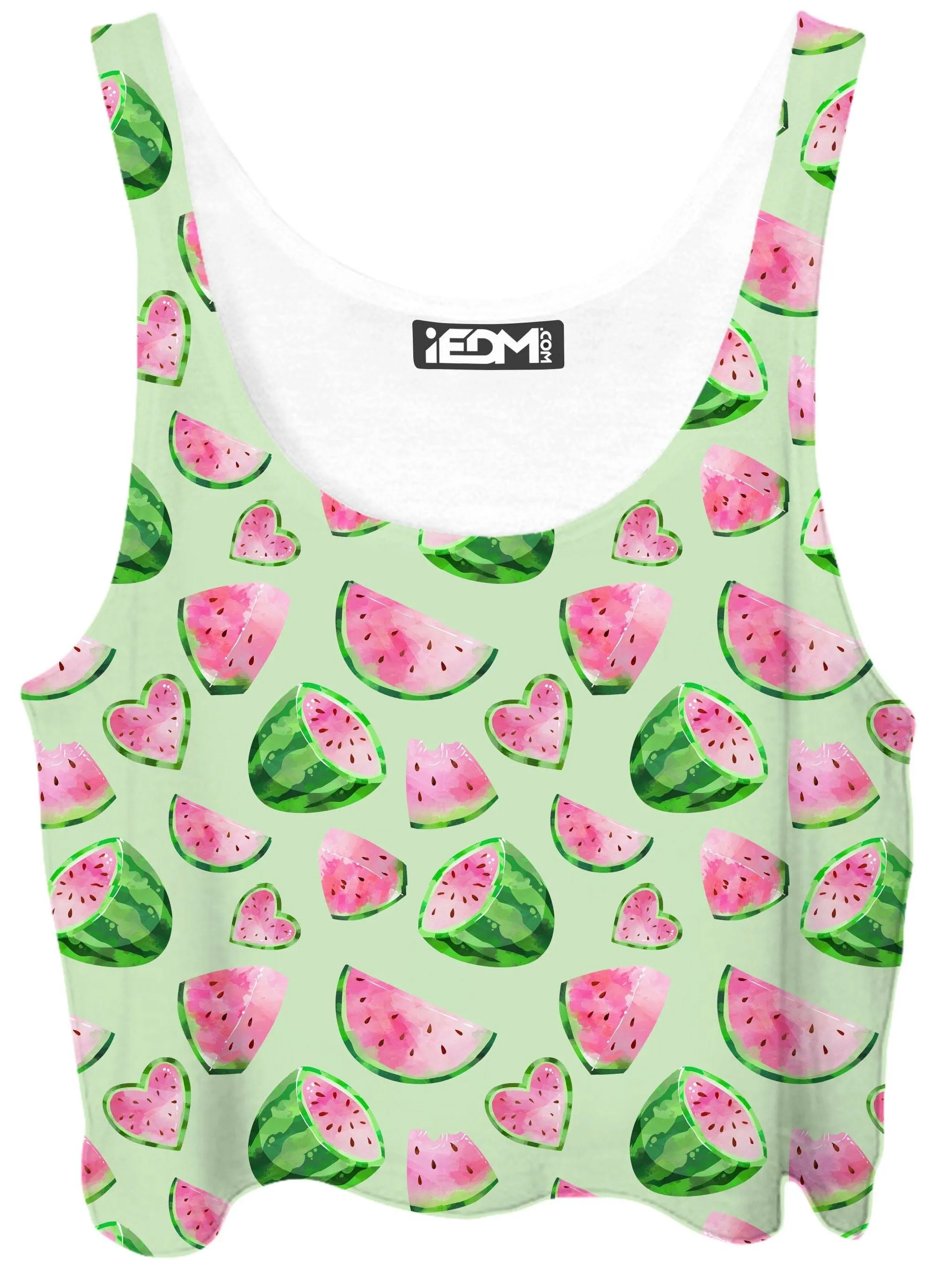 Watermelon Pattern Crop Top and Leggings Combo sold by iEDM product image thumbnail 2