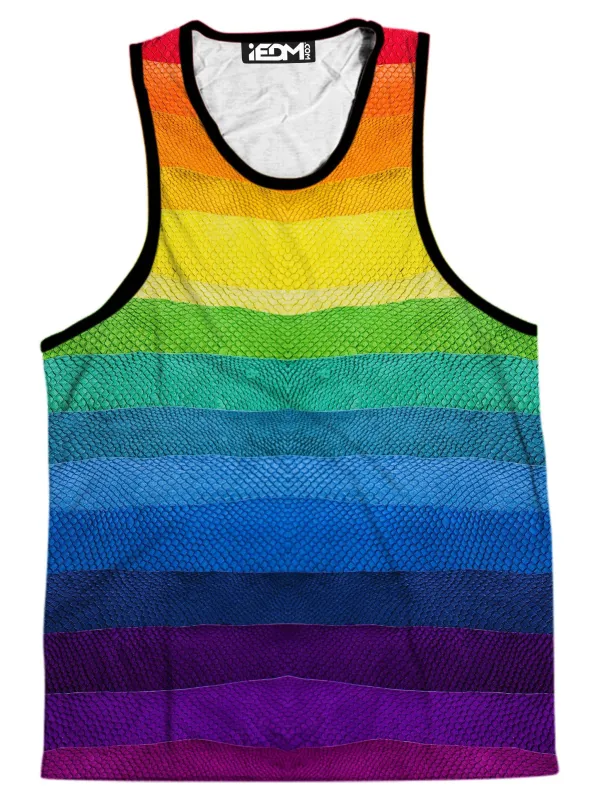 Rainbow Snake Men's Tank sold by iEDM