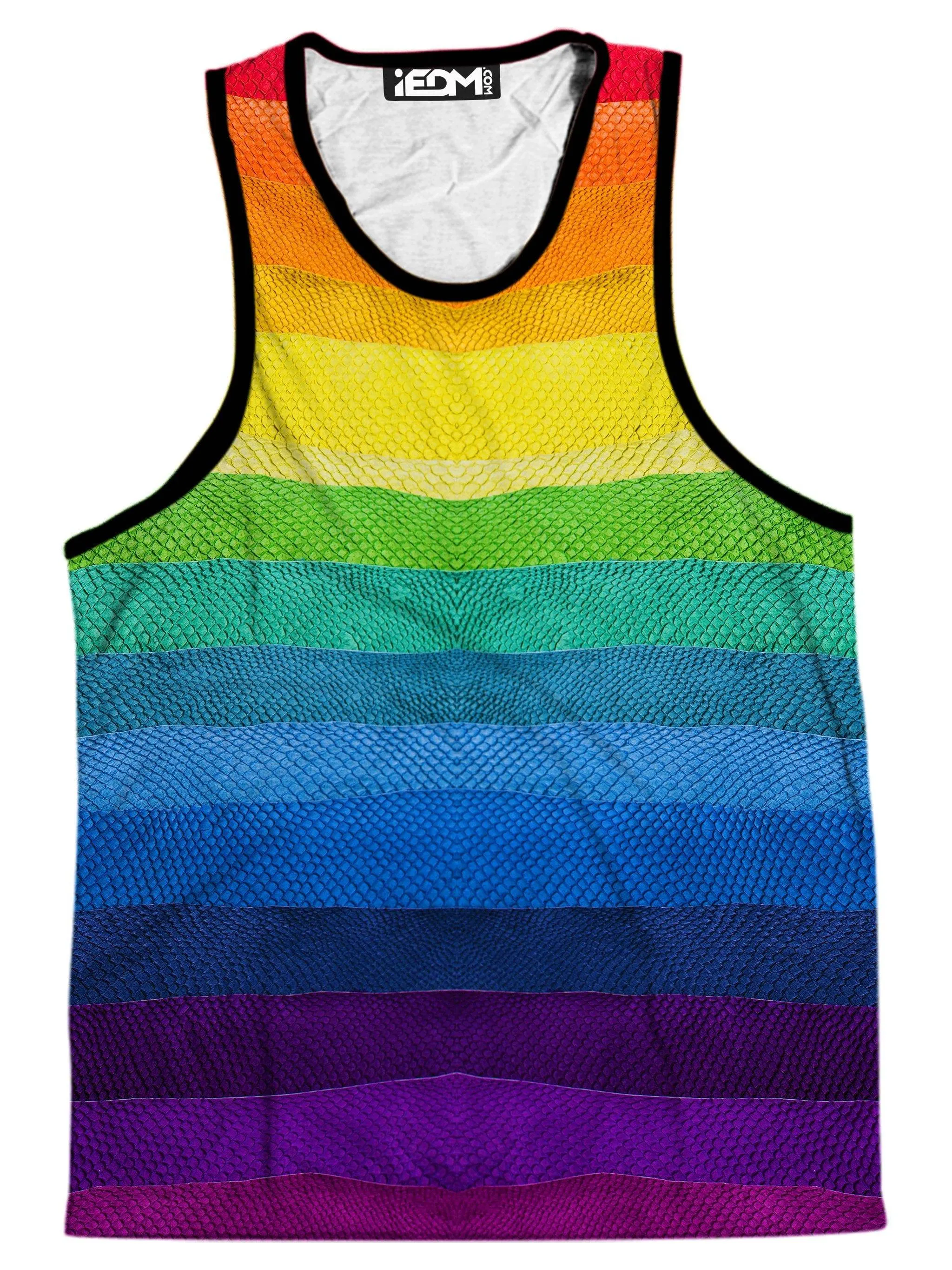 Rainbow Snake Men's Tank sold by iEDM