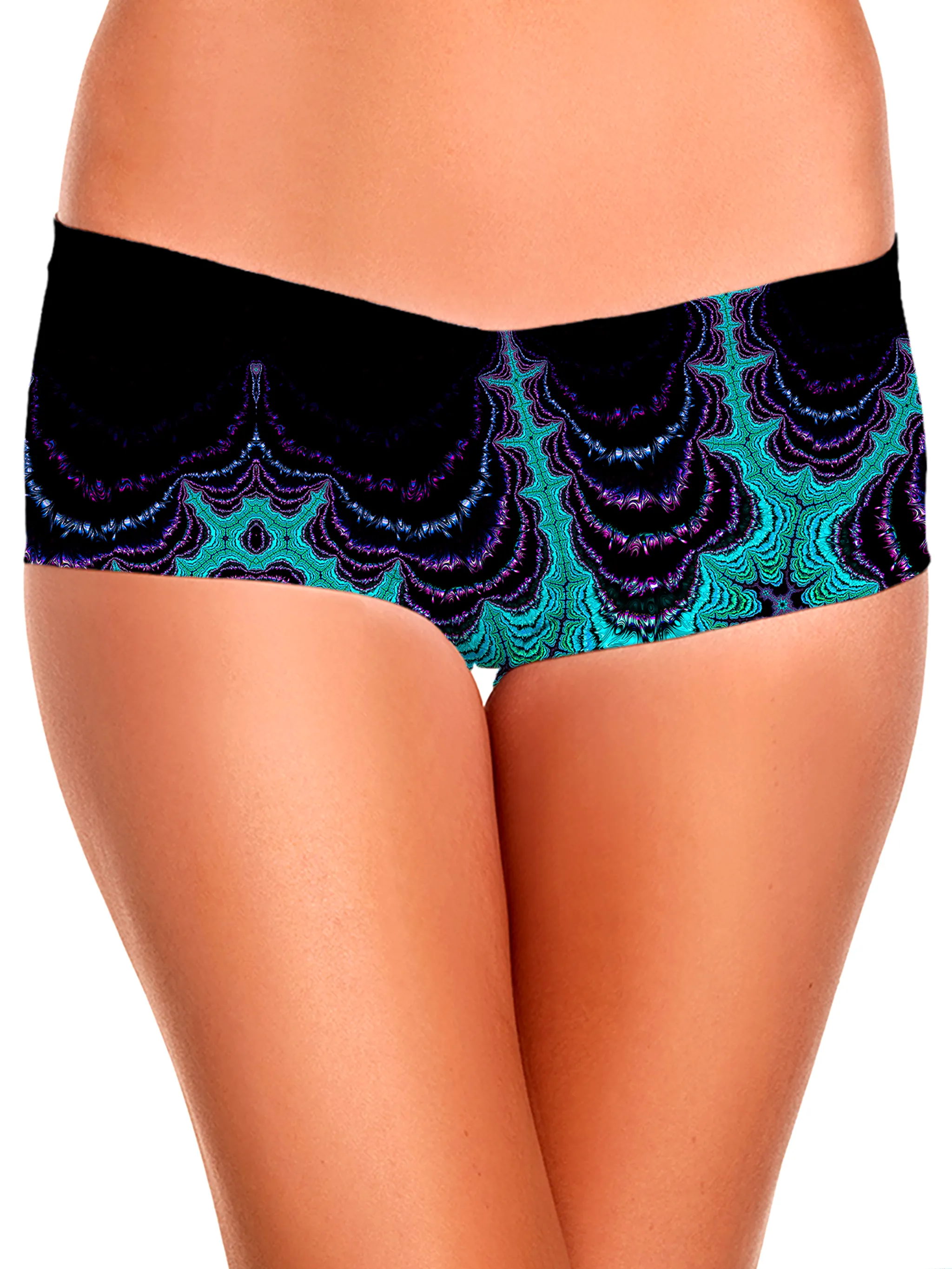 Iced Mantra Cake Booty Shorts sold by iEDM