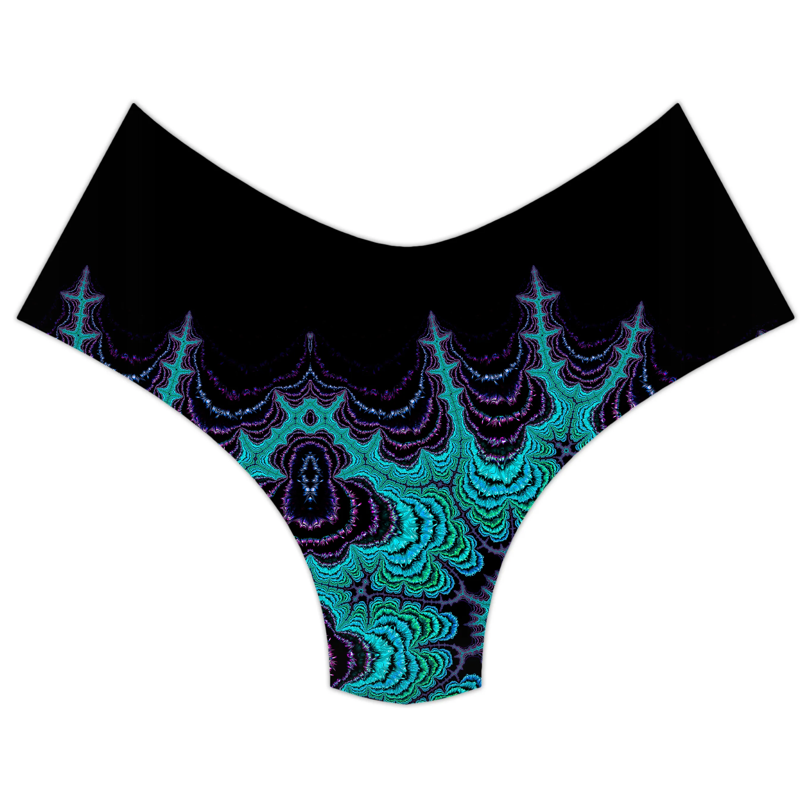 Iced Mantra Cake Booty Shorts sold by iEDM product image thumbnail 3