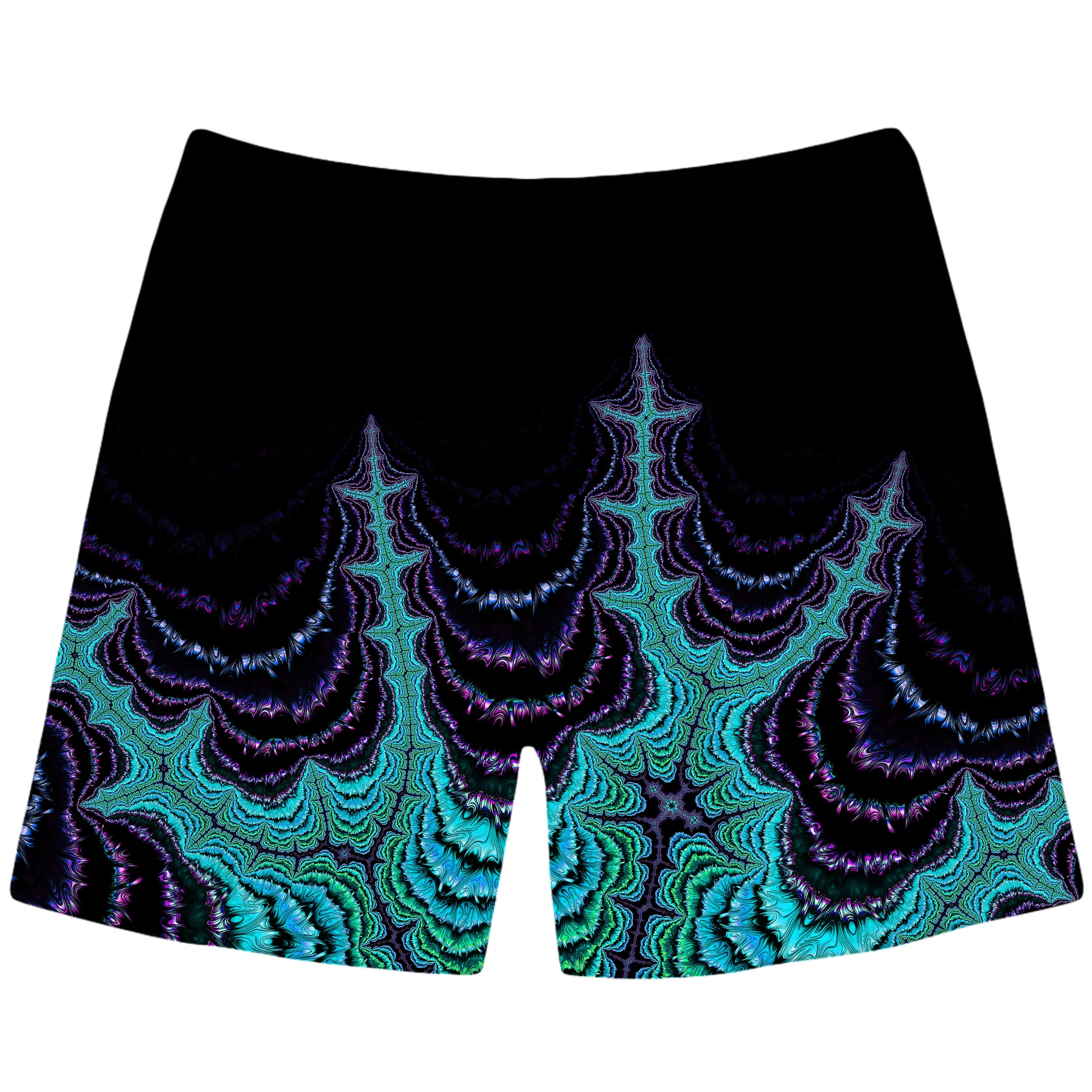 Iced Mantra Cake Swim Trunks sold by iEDM
