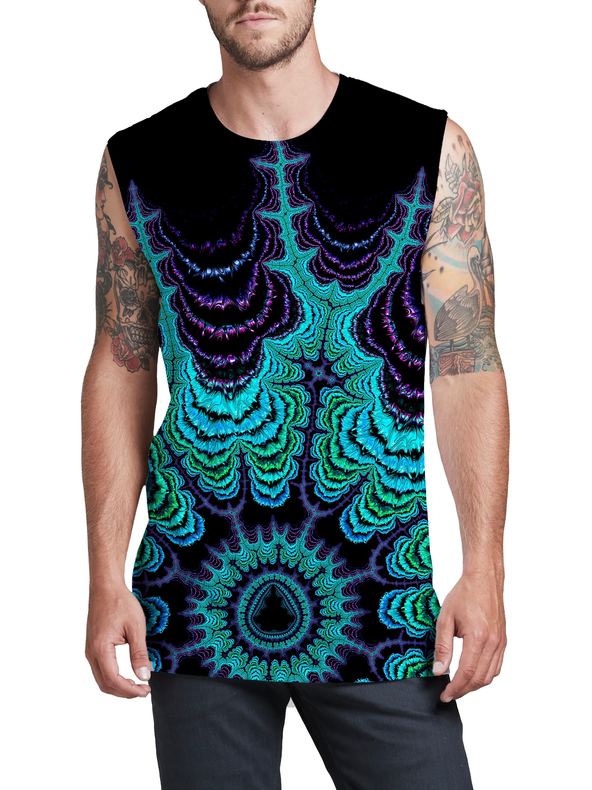 Iced Mantra Cake Men's Muscle Tank sold by iEDM