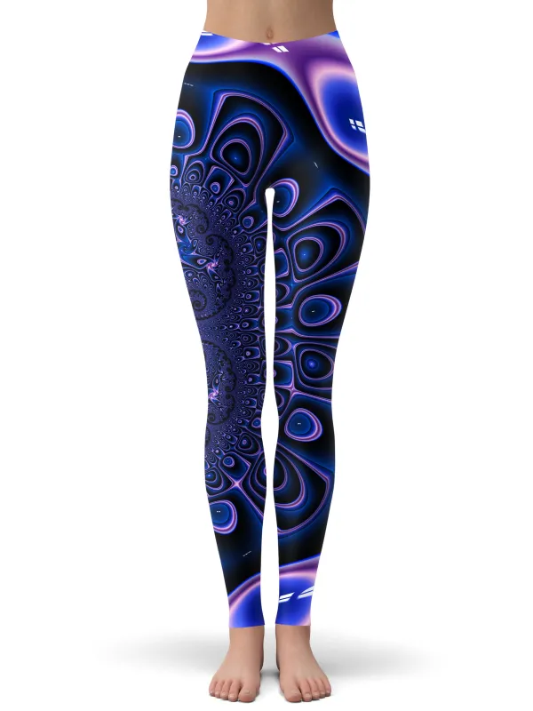 Vivid Warp Leggings sold by iEDM
