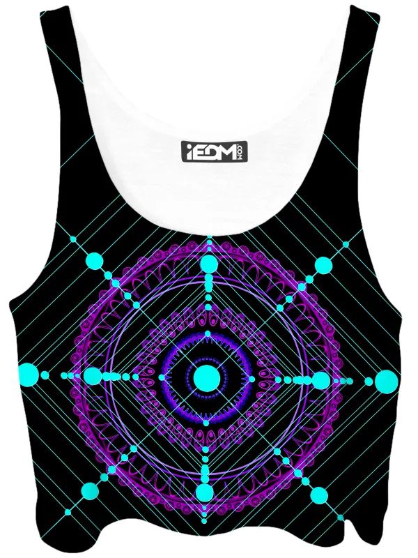 Sacred Geo Crop Top sold by iEDM