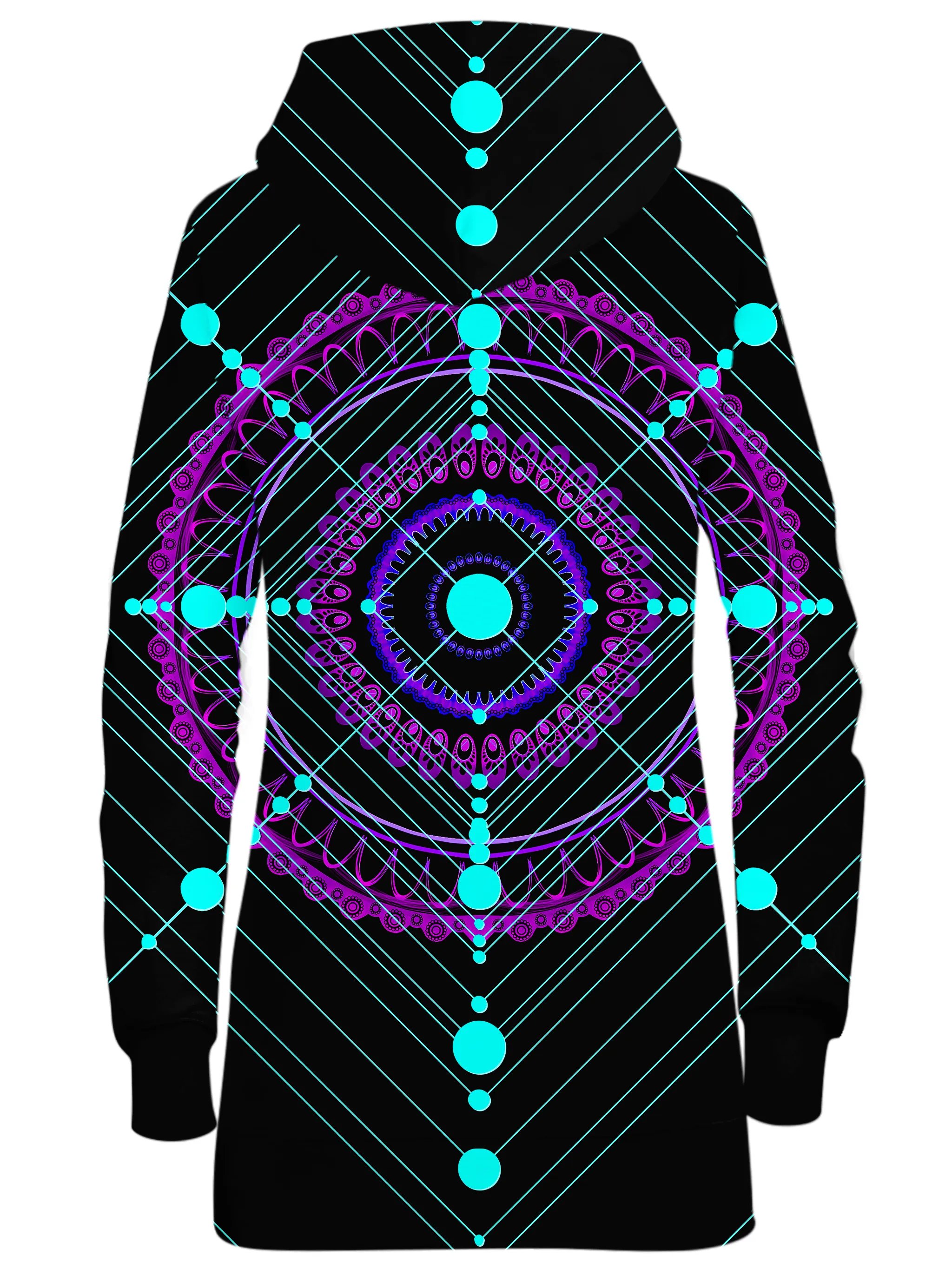 Sacred Geo Hoodie Dress sold by iEDM product image thumbnail 2