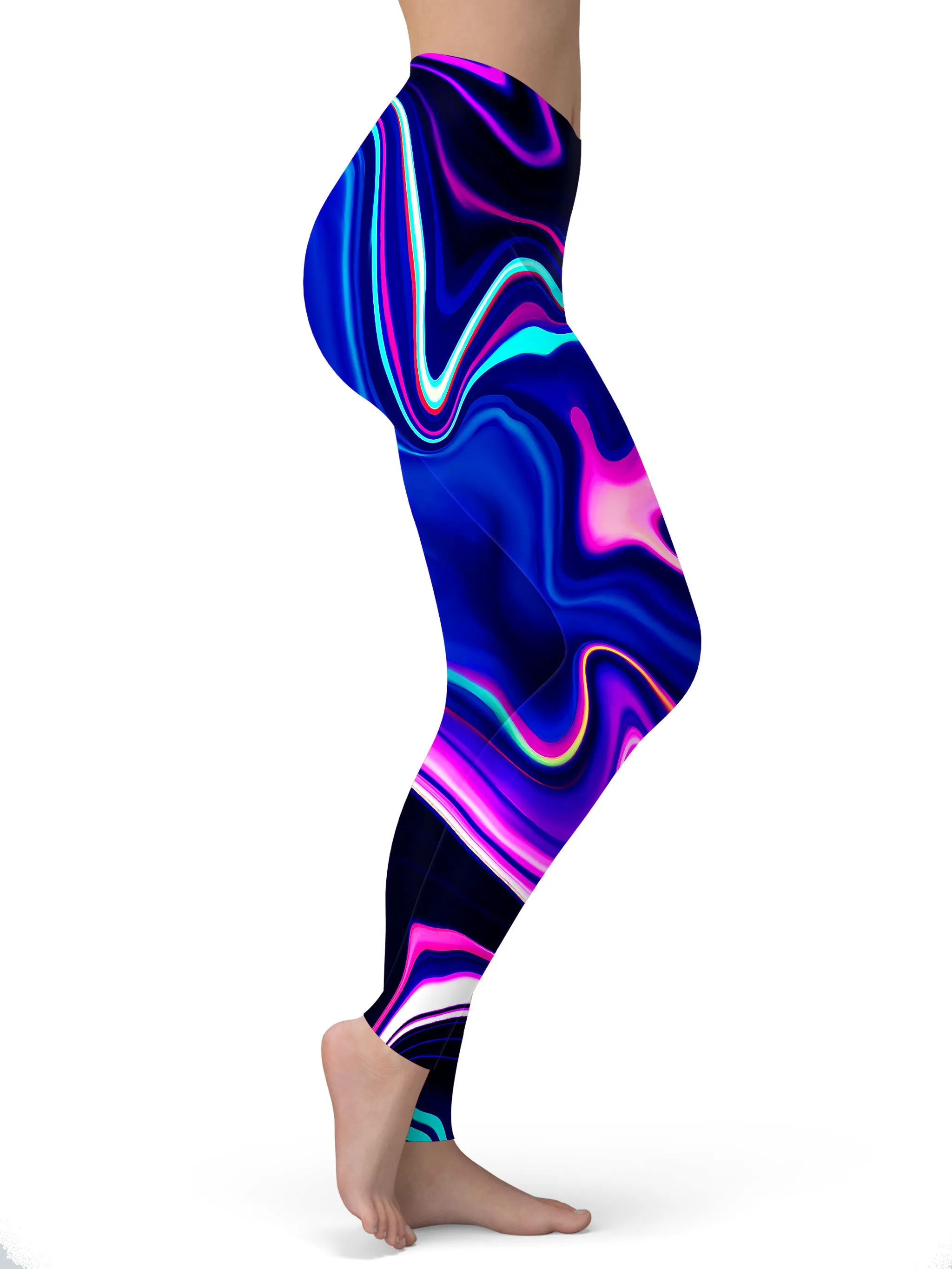 Electric Night Light Leggings sold by iEDM product image thumbnail 2