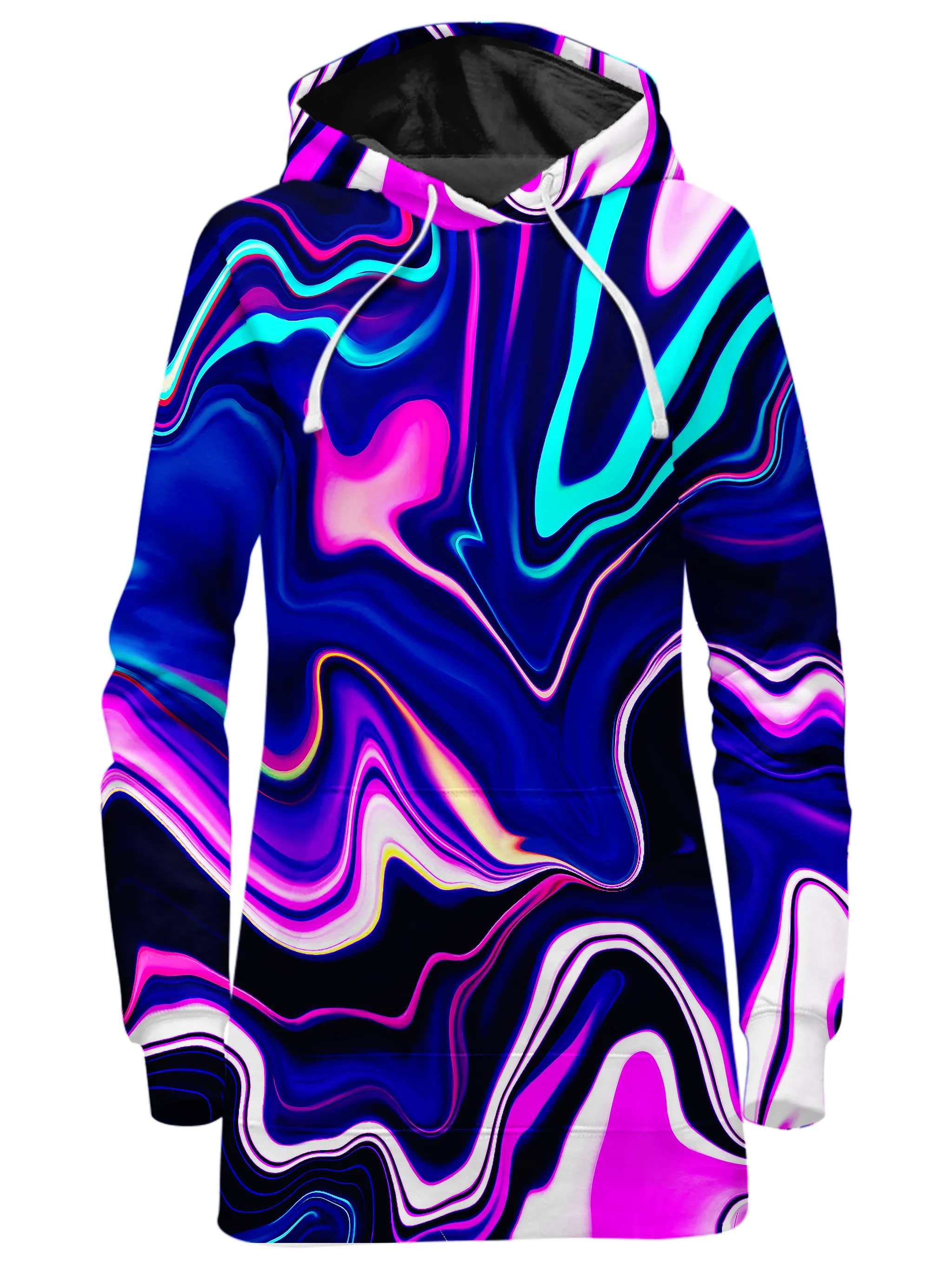 Electric Night Light Hoodie Dress sold by iEDM