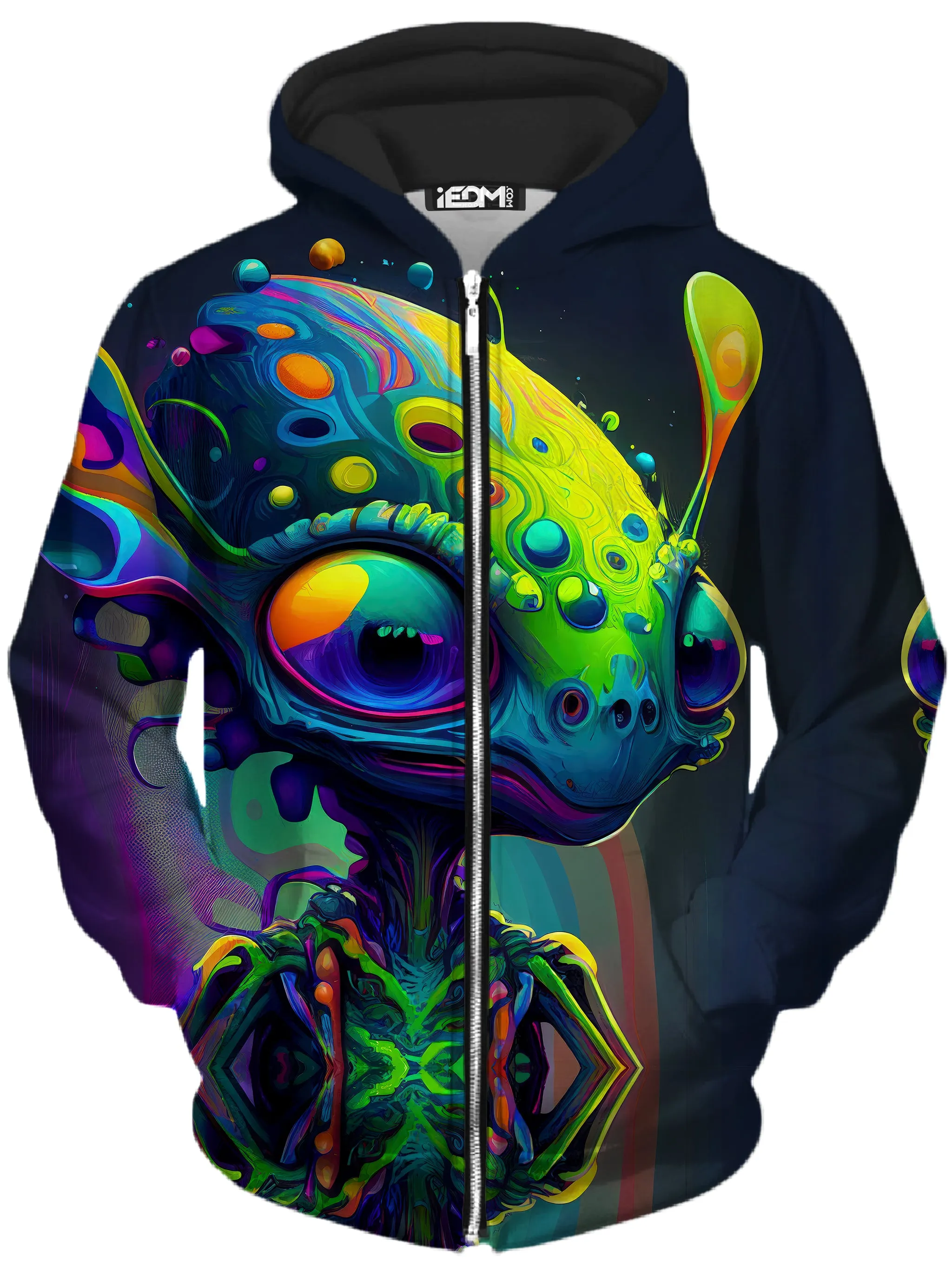 Friendly Visitors Zip-Up Hoodie and Leggings Combo sold by iEDM product image thumbnail 2