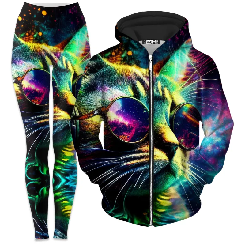 Enjoy the Views Zip-Up Hoodie and Leggings Combo sold by iEDM