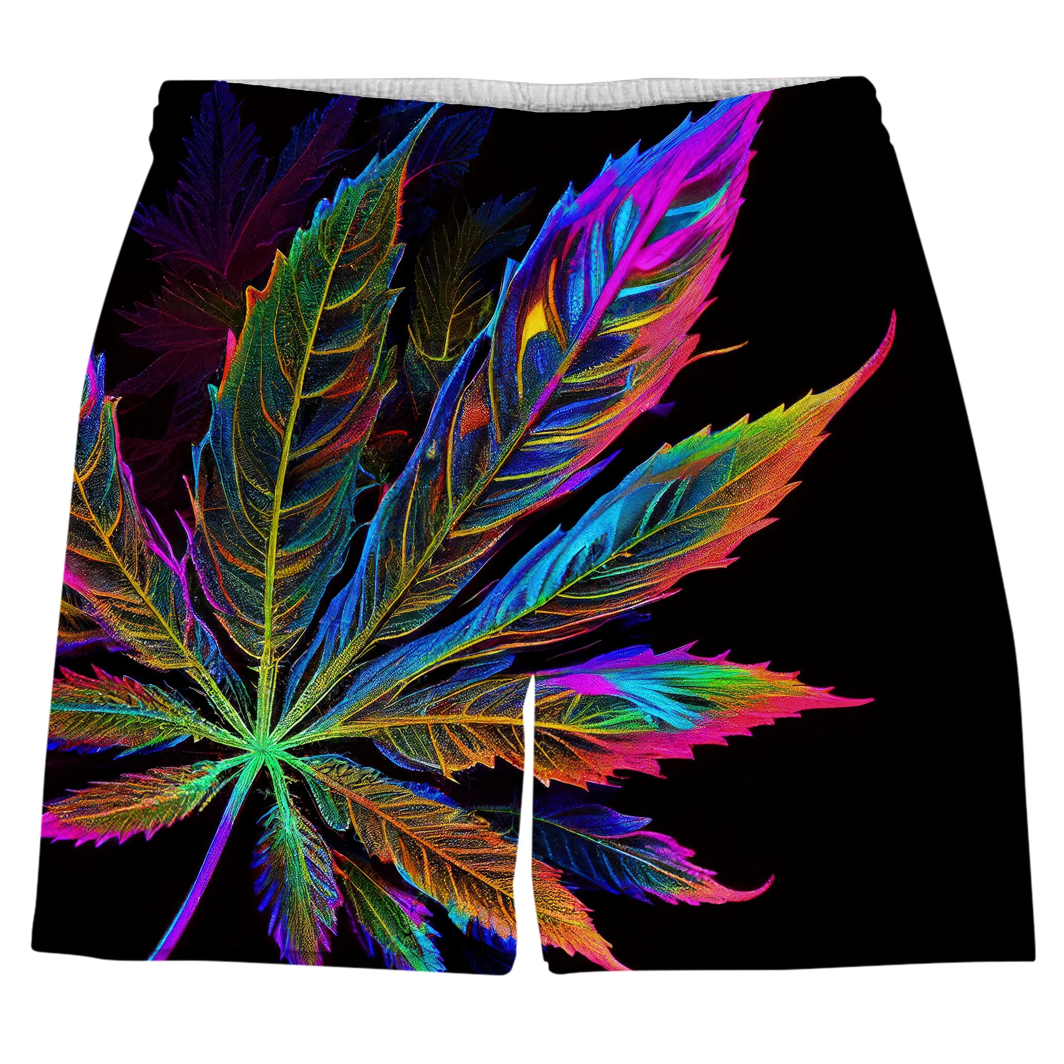 Blacklight Weed Men's Tank and Shorts Combo sold by iEDM product image thumbnail 3