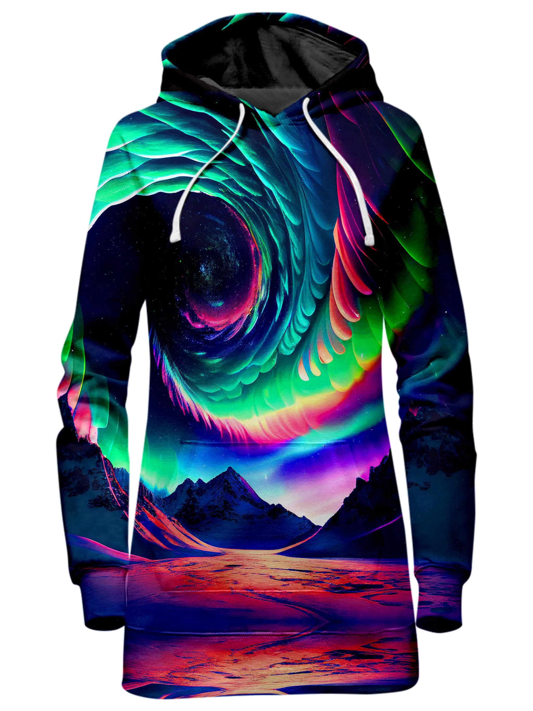 Northern Lights II Hoodie Dress and Leggings Combo sold by iEDM product image thumbnail 2