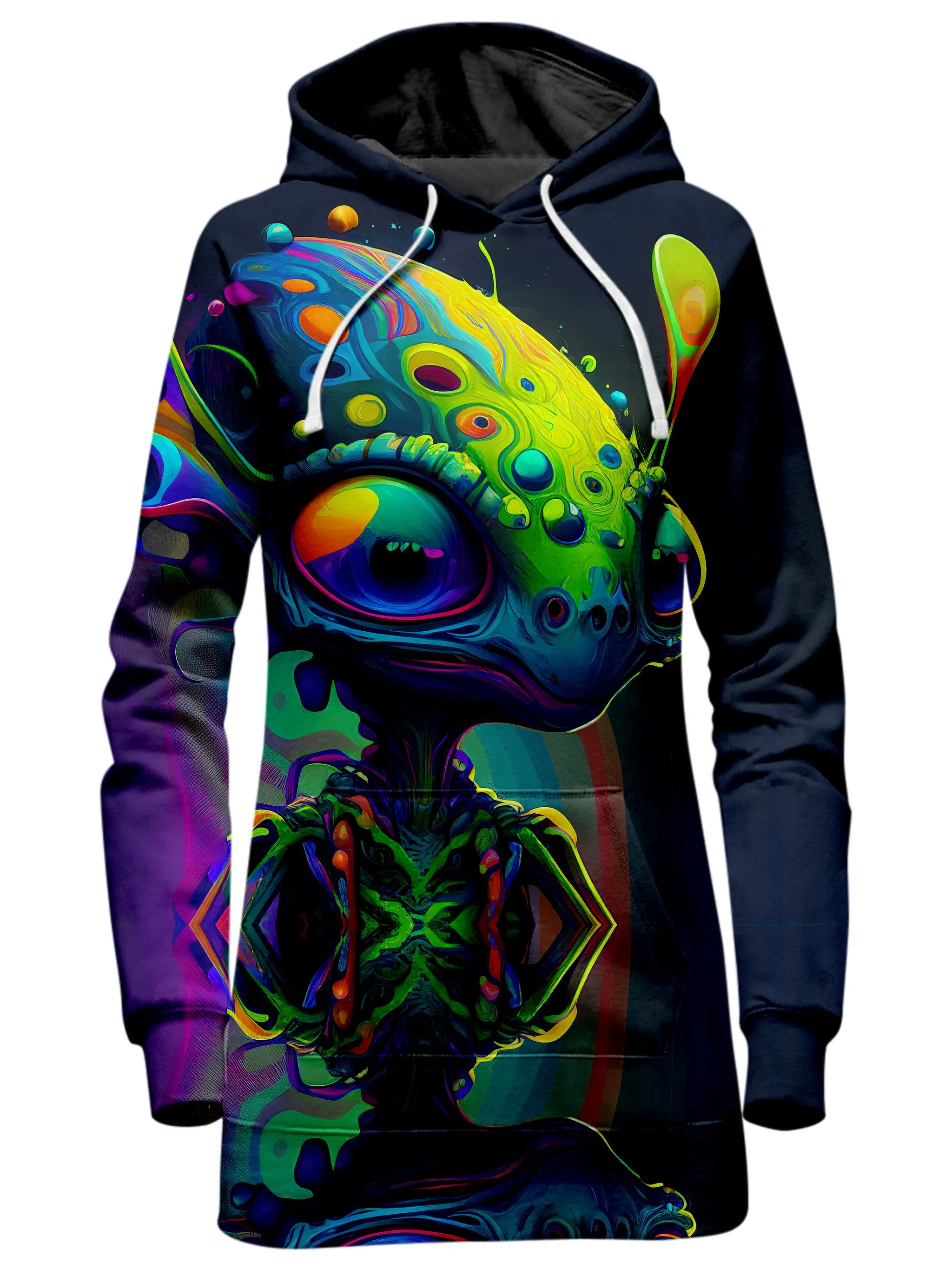 Friendly Visitors Hoodie Dress and Leggings Combo sold by iEDM product image thumbnail 2