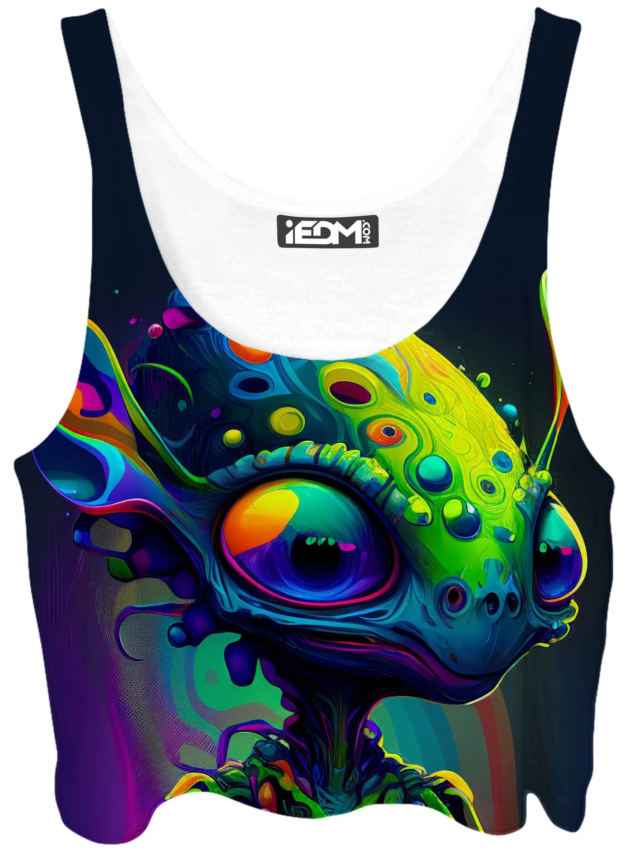 Friendly Visitors Crop Top and Leggings Combo sold by iEDM product image thumbnail 2