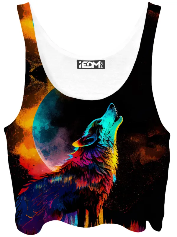 Spirit Wolf Crop Top sold by iEDM