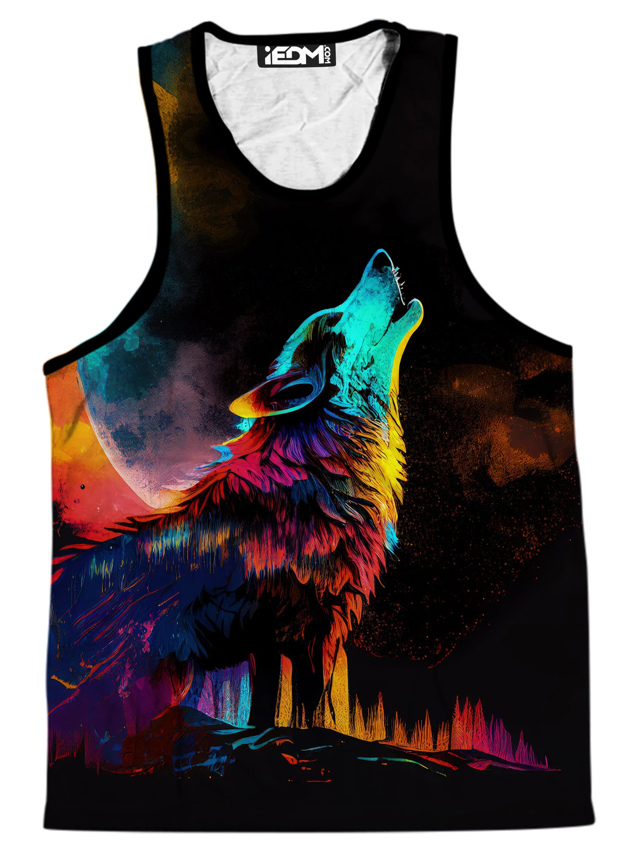 Spirit Wolf Men's Tank sold by iEDM