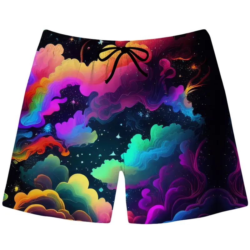 Over the Horizon Swim Trunks sold by iEDM