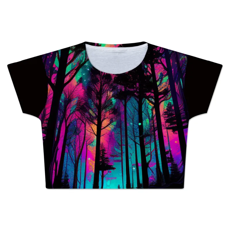 Psilo Woods Crop Tee sold by iEDM