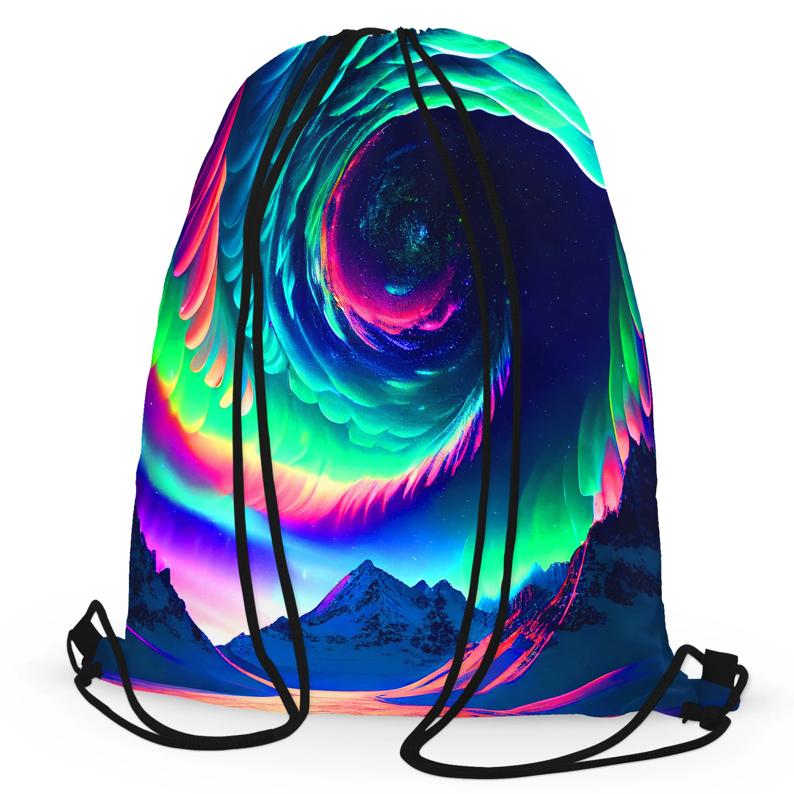 Northern Lights II Drawstring Bag sold by iEDM product image thumbnail 3