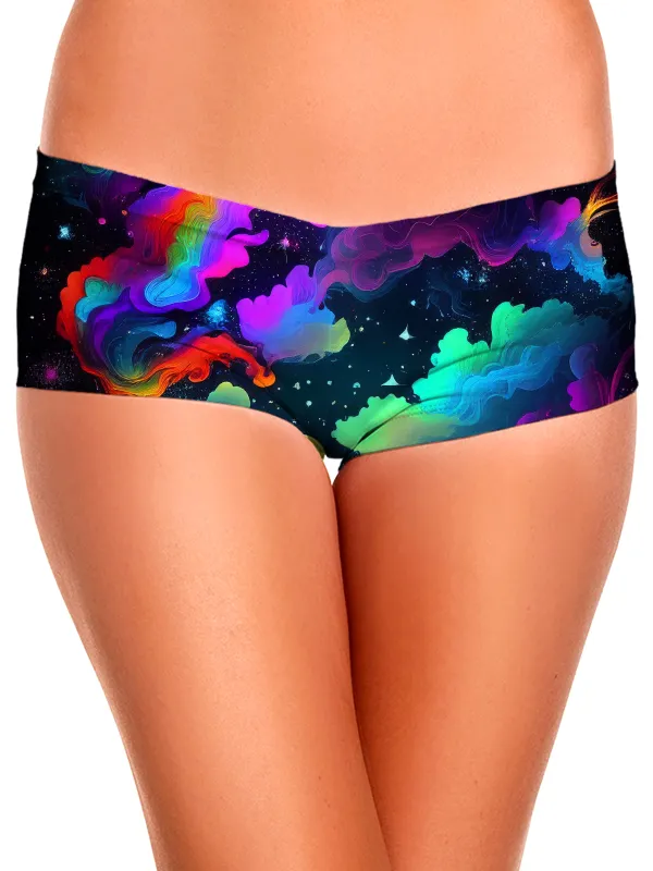 Over the Horizon Booty Shorts sold by iEDM