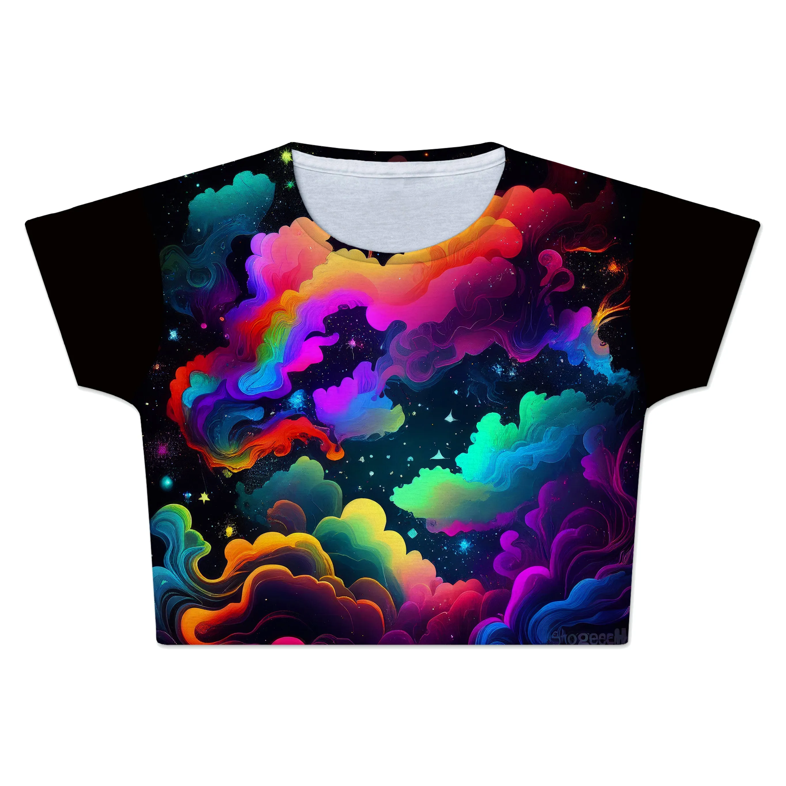 Over the Horizon Crop Tee sold by iEDM