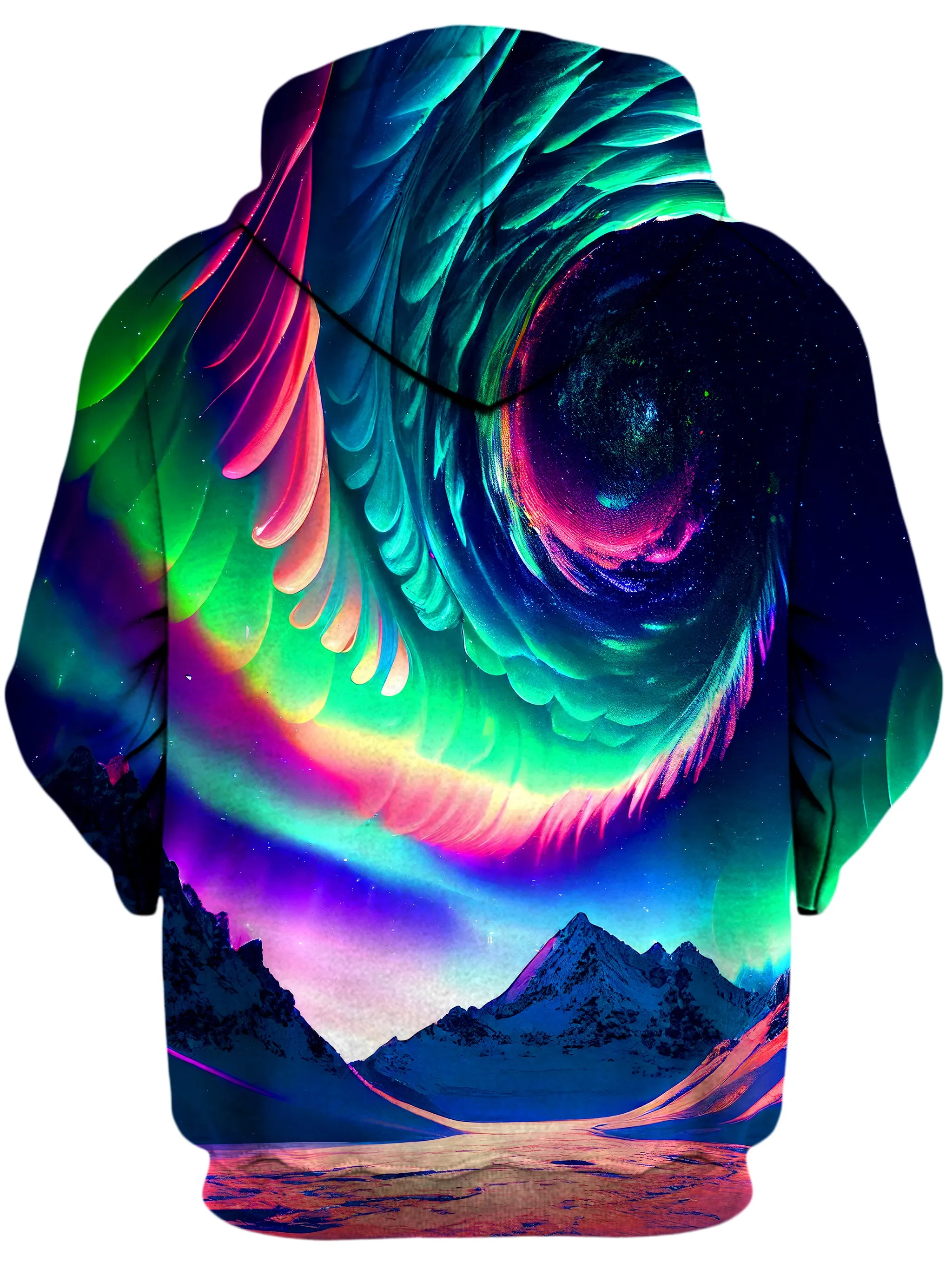 Northern Lights II Unisex Hoodie sold by iEDM product image thumbnail 2