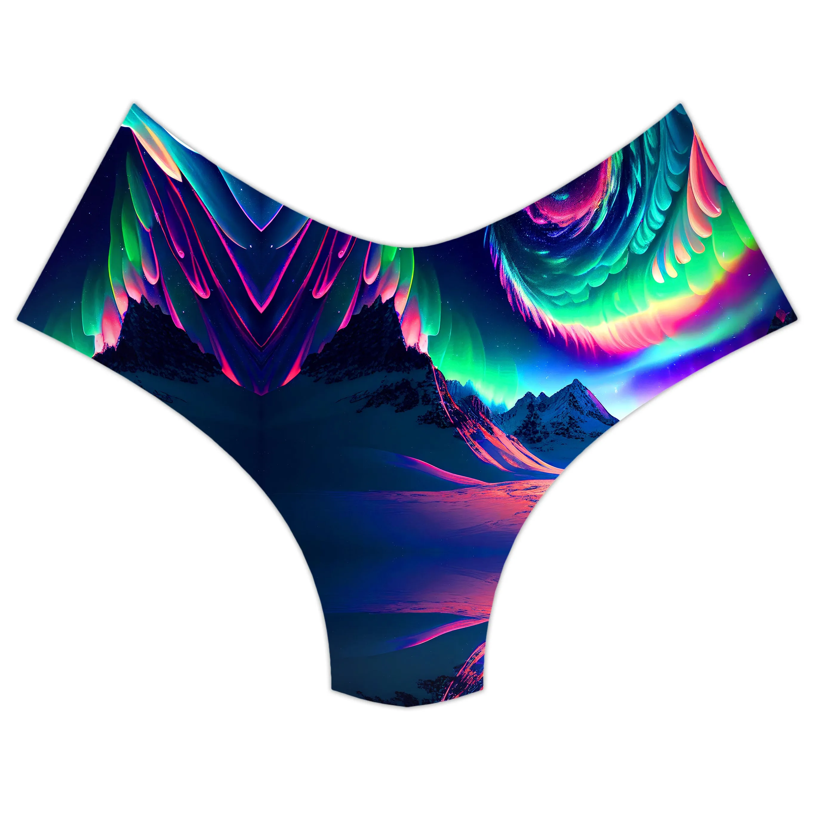 Northern Lights II Booty Shorts sold by iEDM product image thumbnail 3