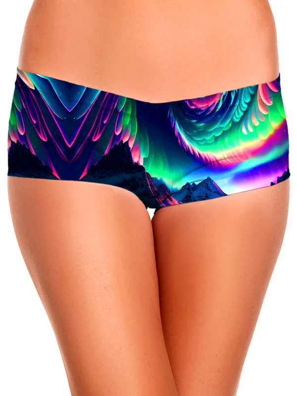 Northern Lights II Booty Shorts sold by iEDM