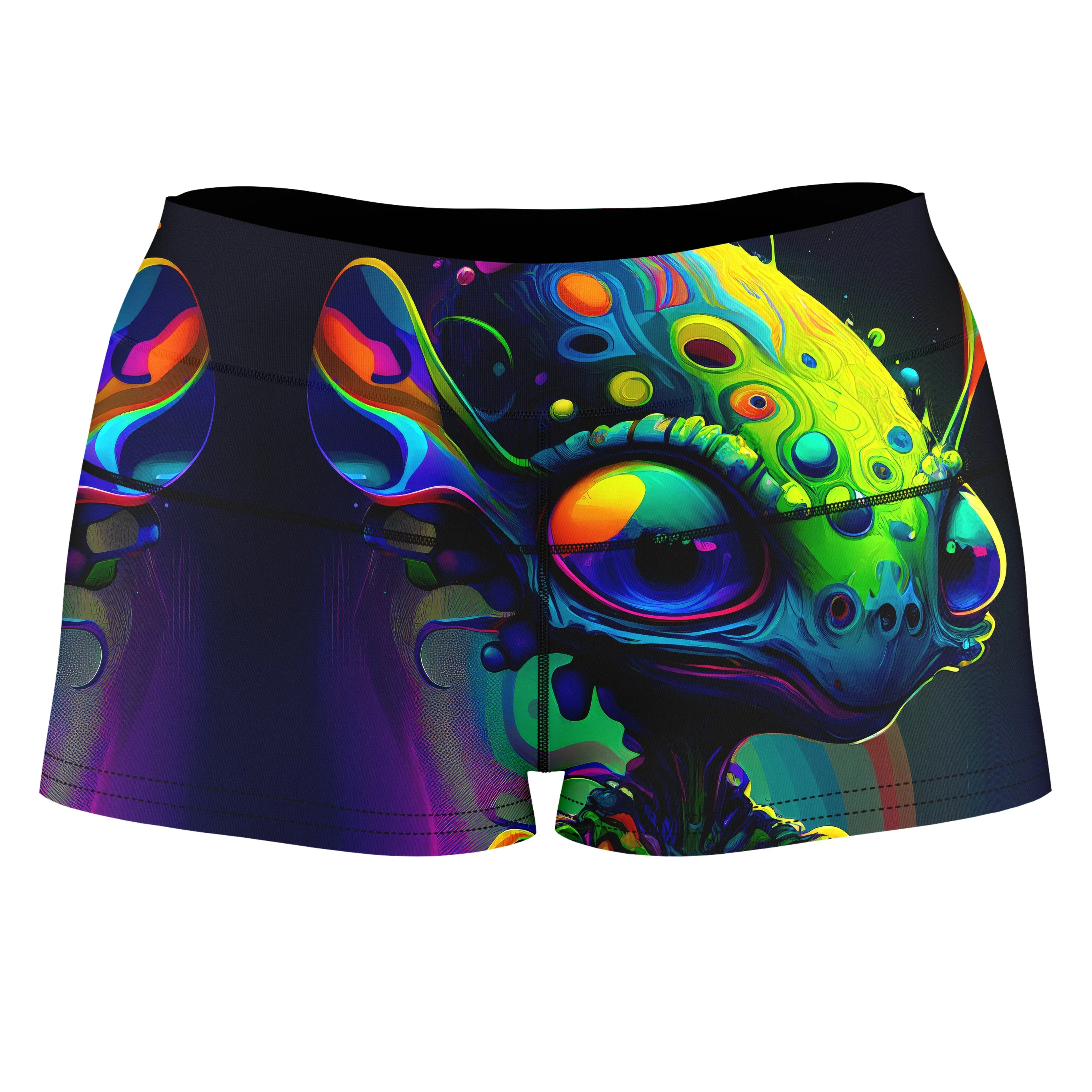 Friendly Visitors High-Waisted Women's Shorts sold by iEDM