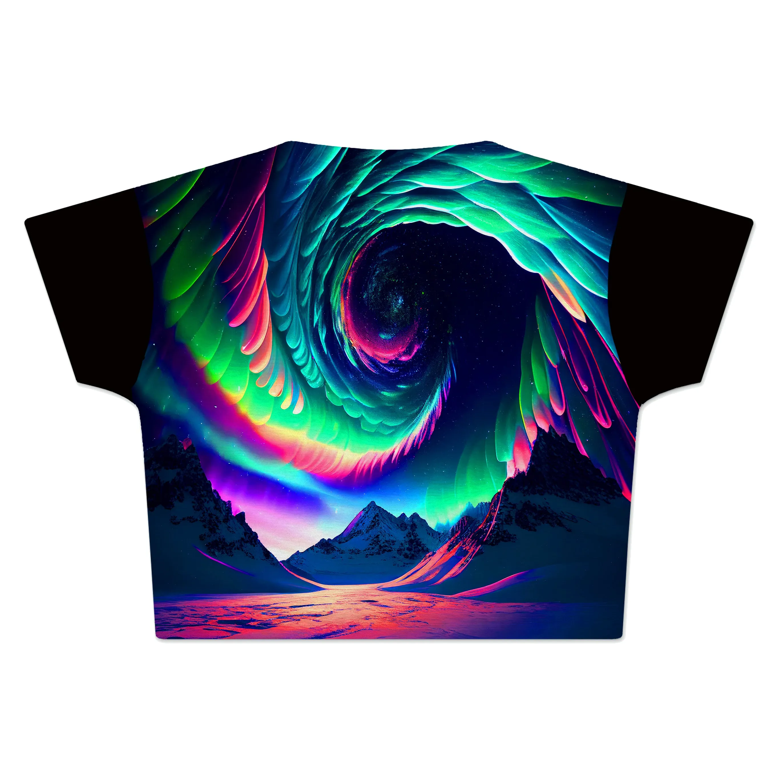 Northern Lights II Crop Tee sold by iEDM product image thumbnail 2