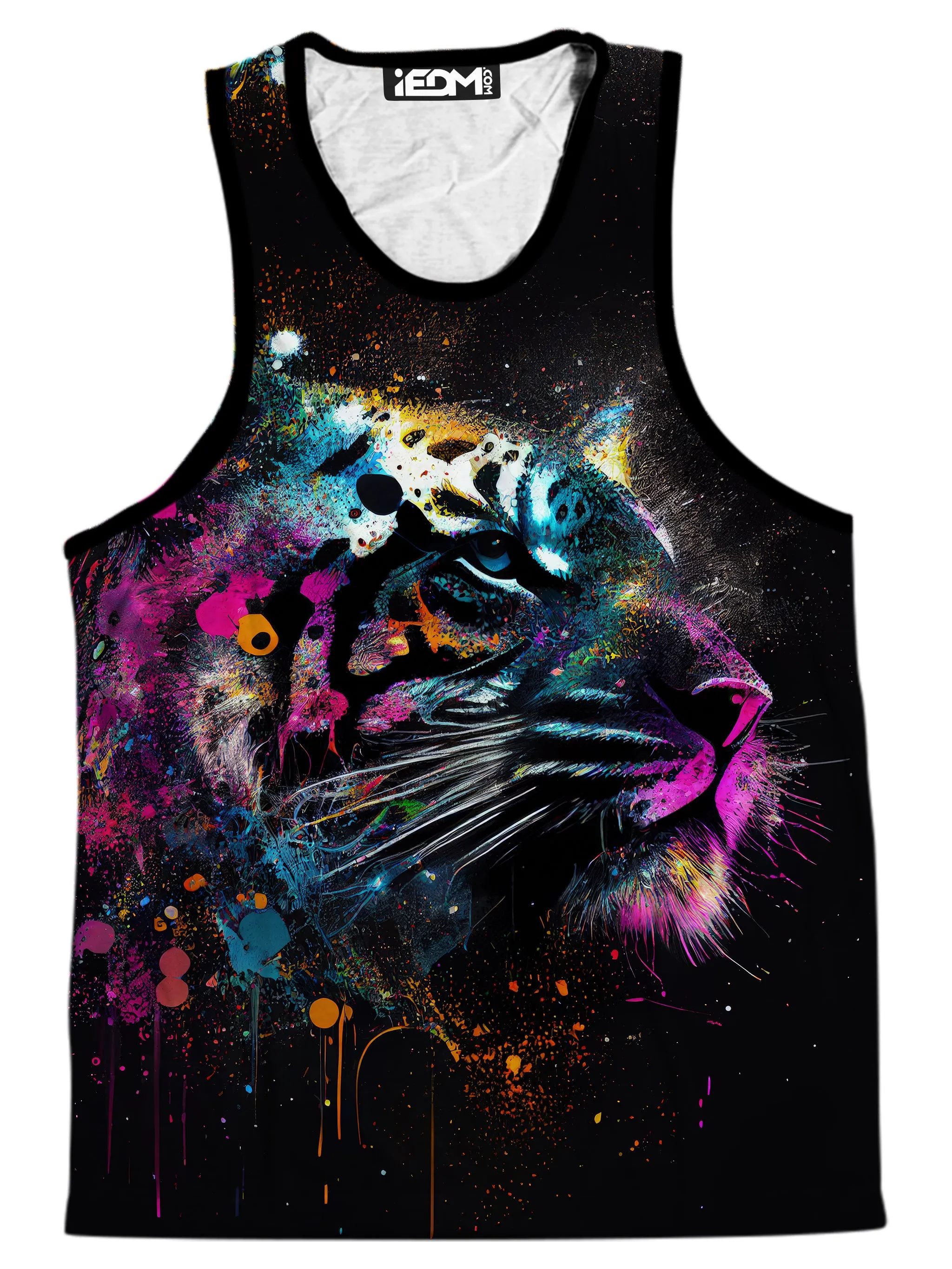 Galactic Tiger Men's Tank sold by iEDM