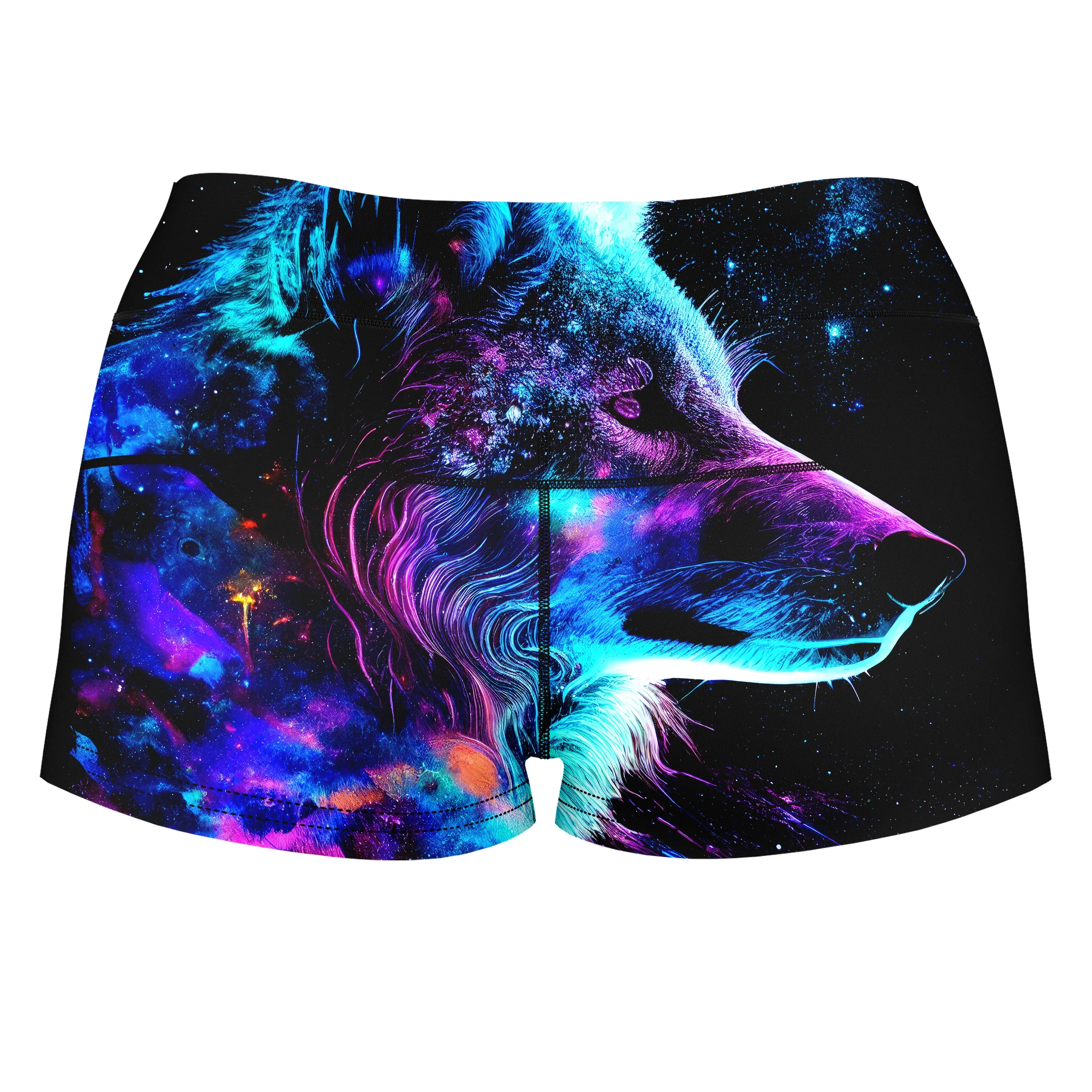 Facing Orion High-Waisted Women's Shorts sold by iEDM product image thumbnail 2