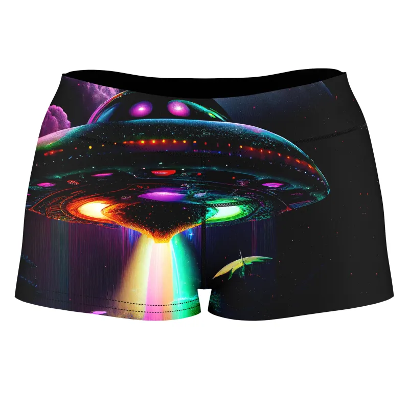Encounter High-Waisted Women's Shorts sold by iEDM