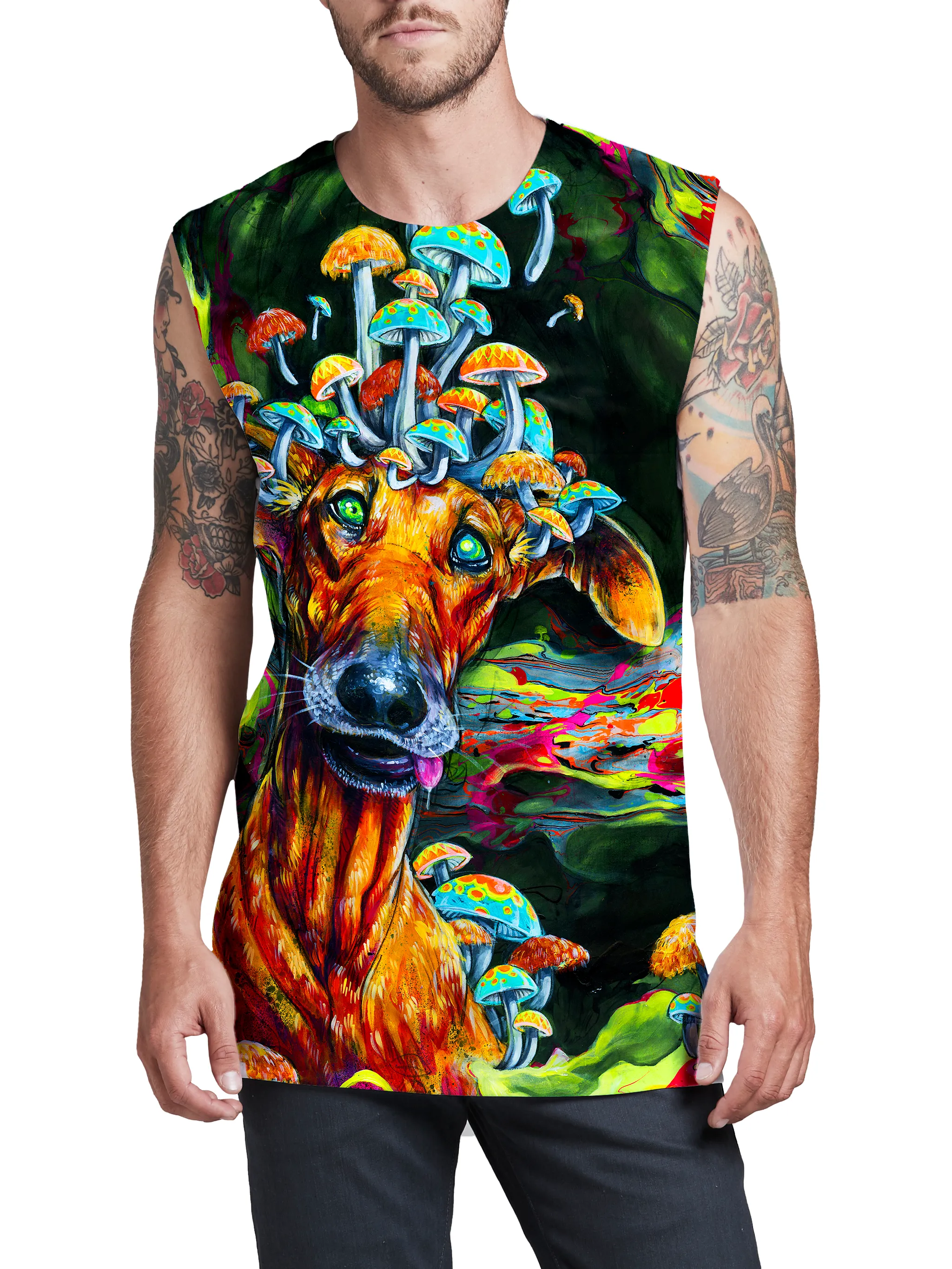 Mush Puppy Men's Muscle Tank sold by iEDM