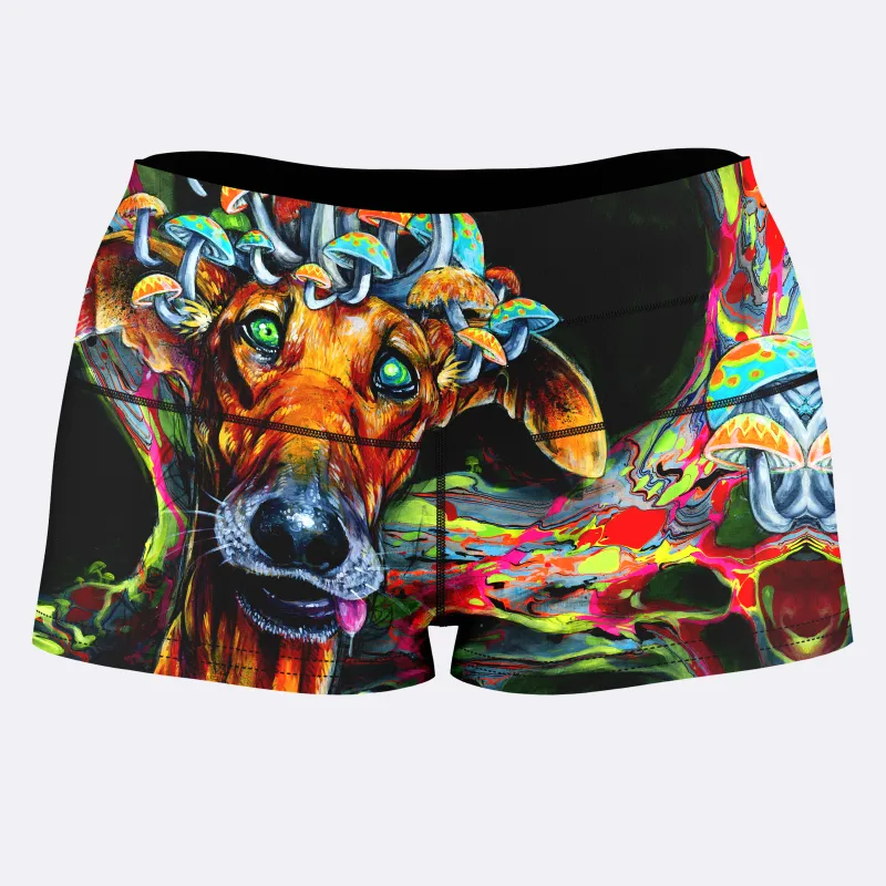 Mush Puppy High-Waisted Women's Shorts sold by iEDM
