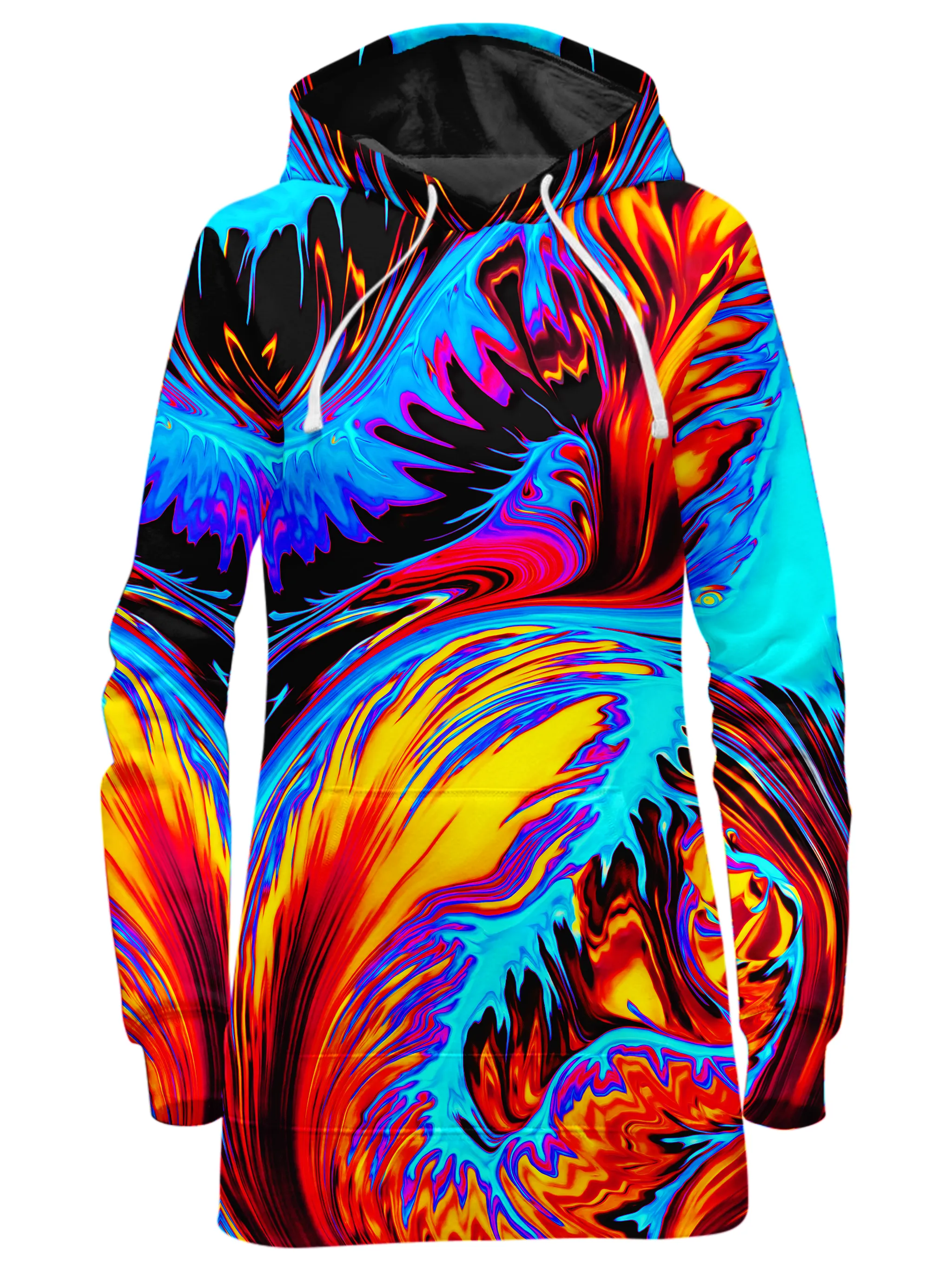 Phoenix Feather Hoodie Dress sold by iEDM