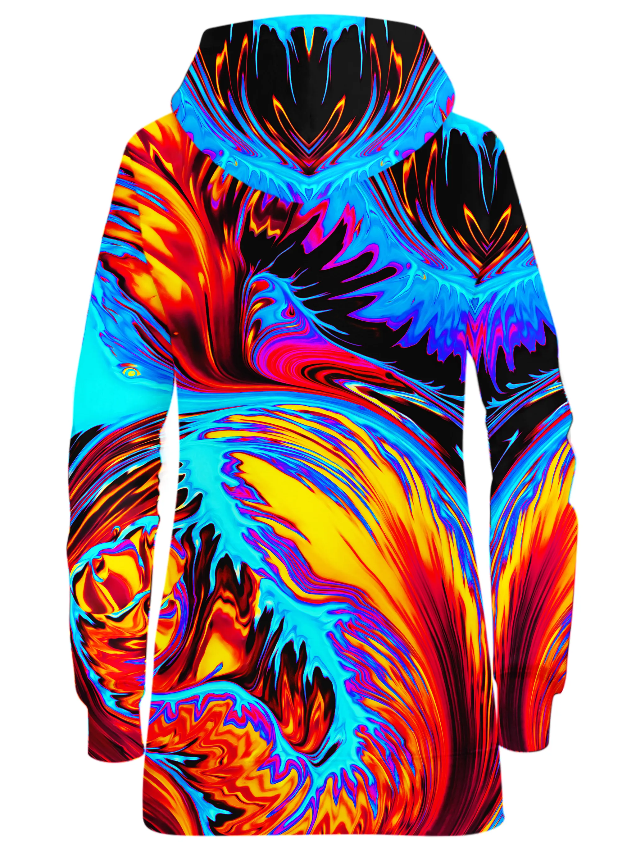 Phoenix Feather Hoodie Dress sold by iEDM product image thumbnail 2