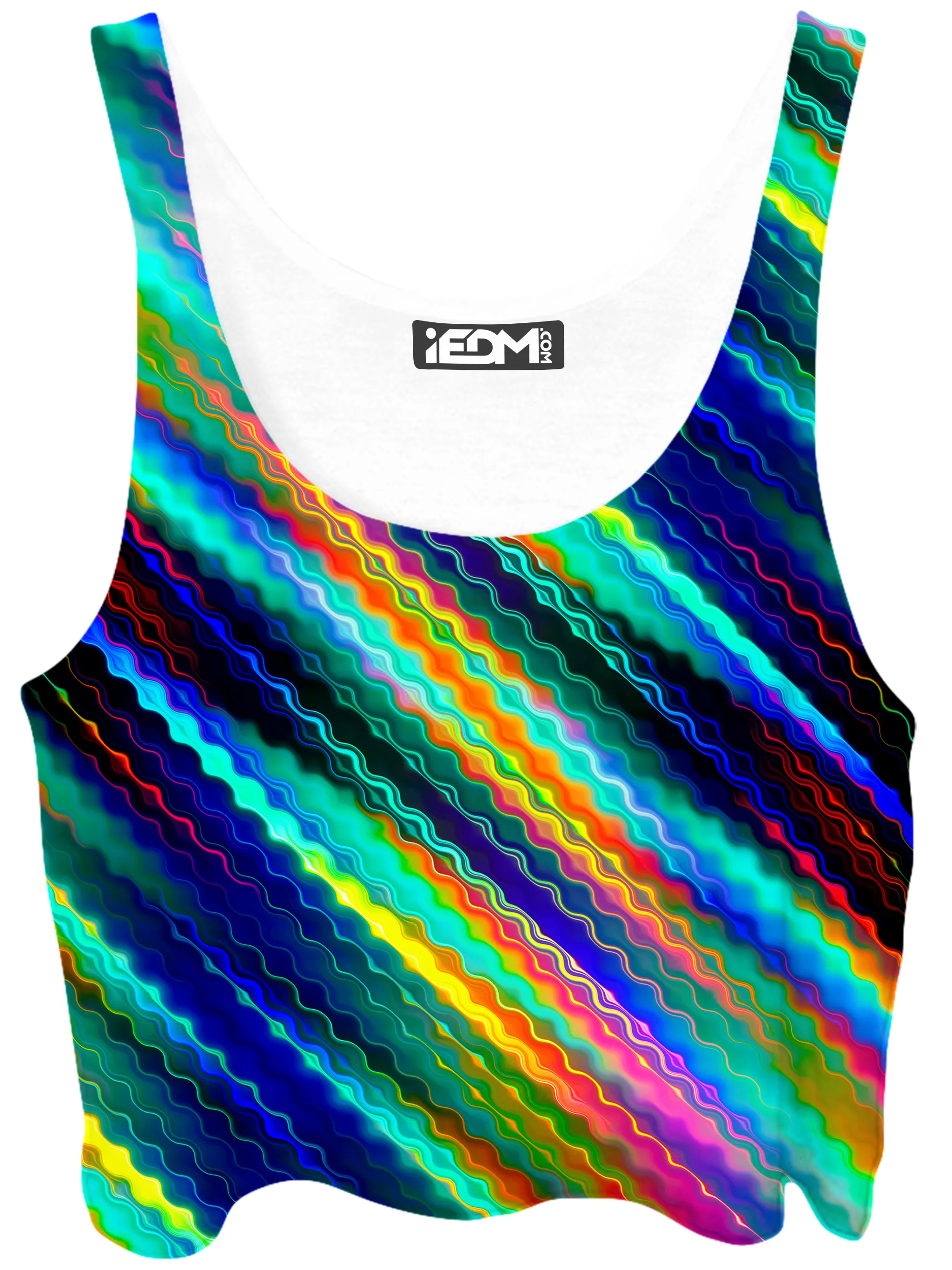 Cosmic Waves Crop Top sold by iEDM