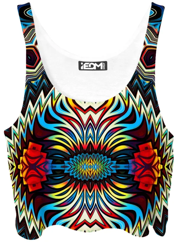 Fire for the Tribe Crop Top sold by iEDM