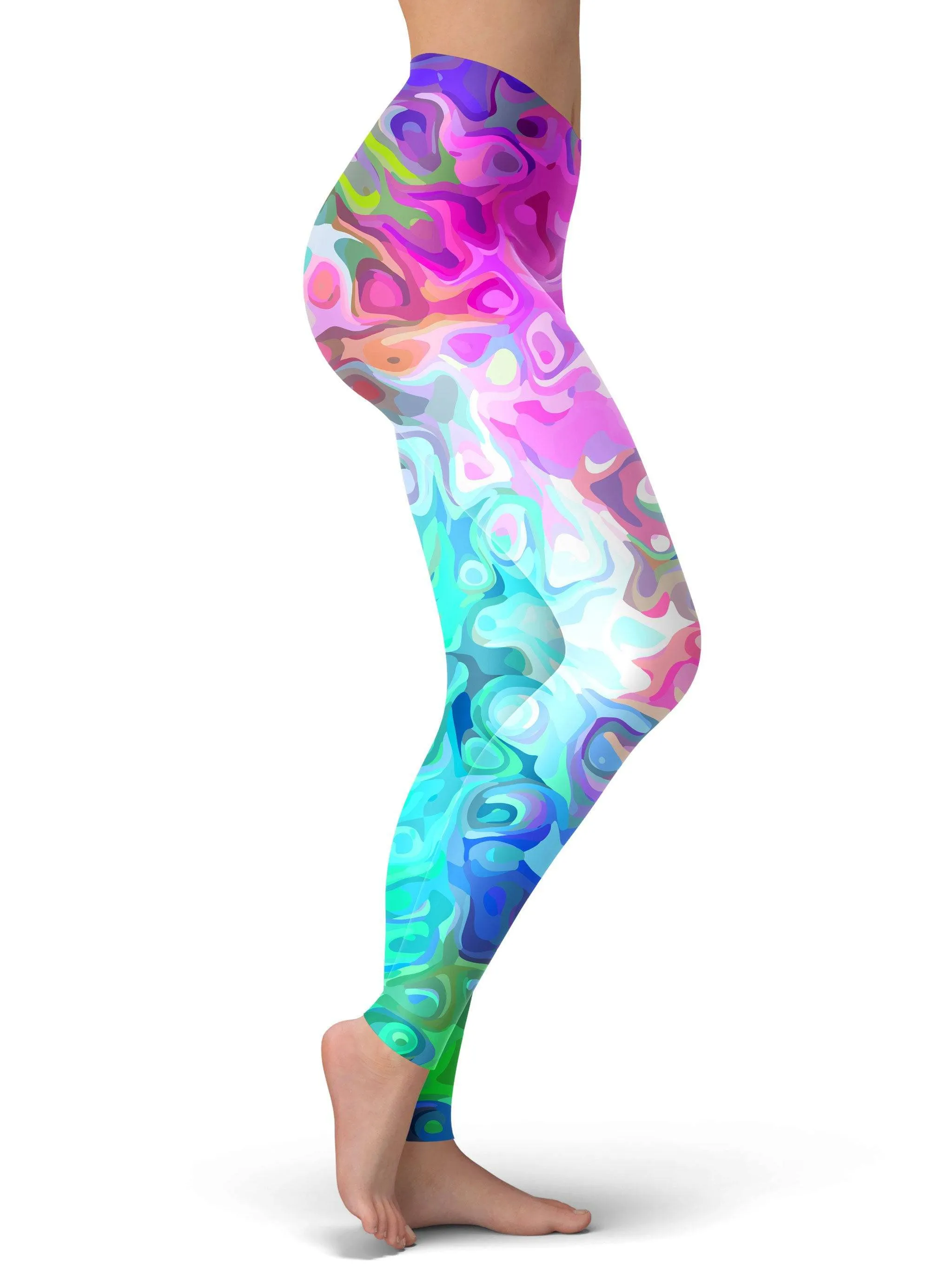 Pastel Confusion Leggings sold by iEDM product image thumbnail 2