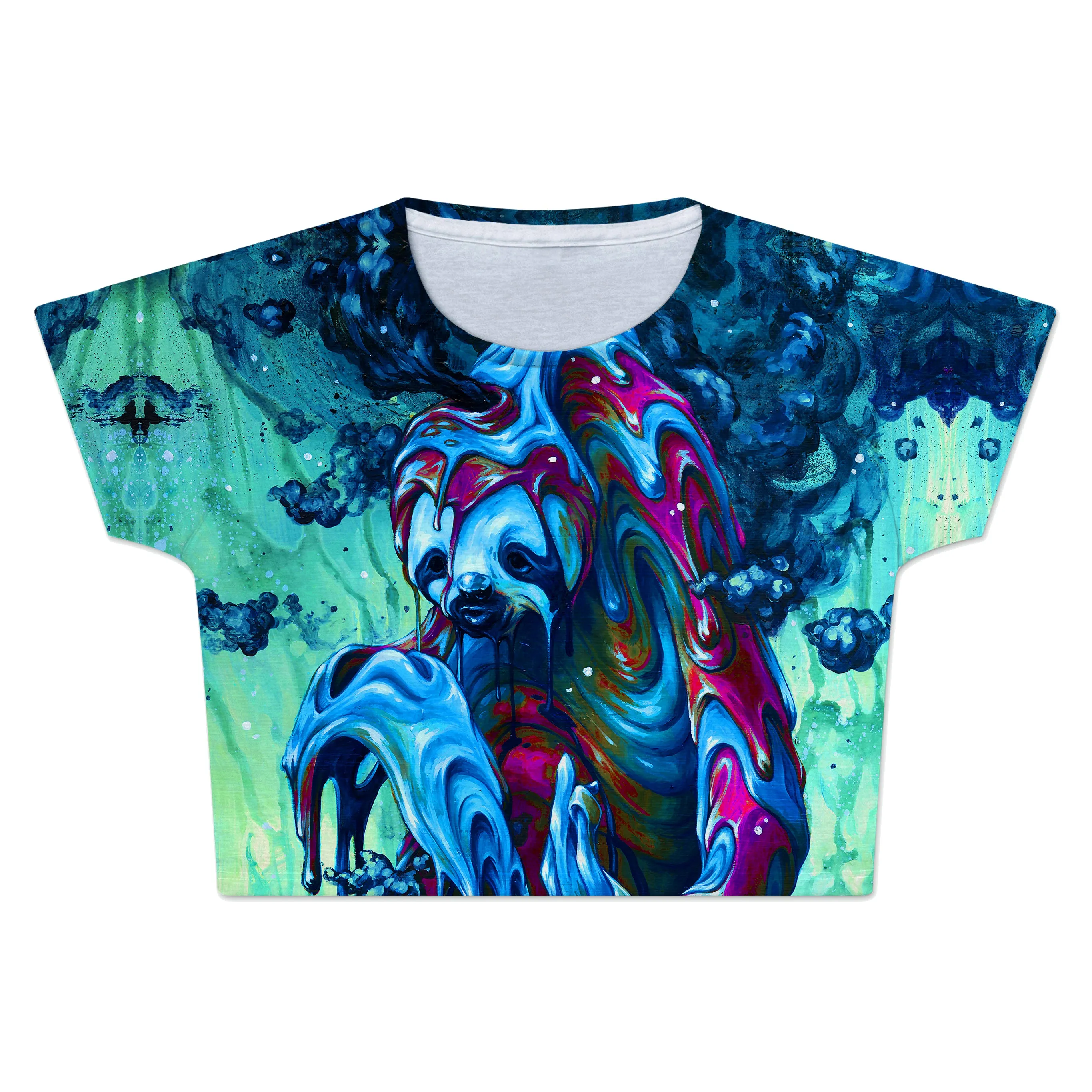 Toxic Sloth Crop Tee sold by iEDM