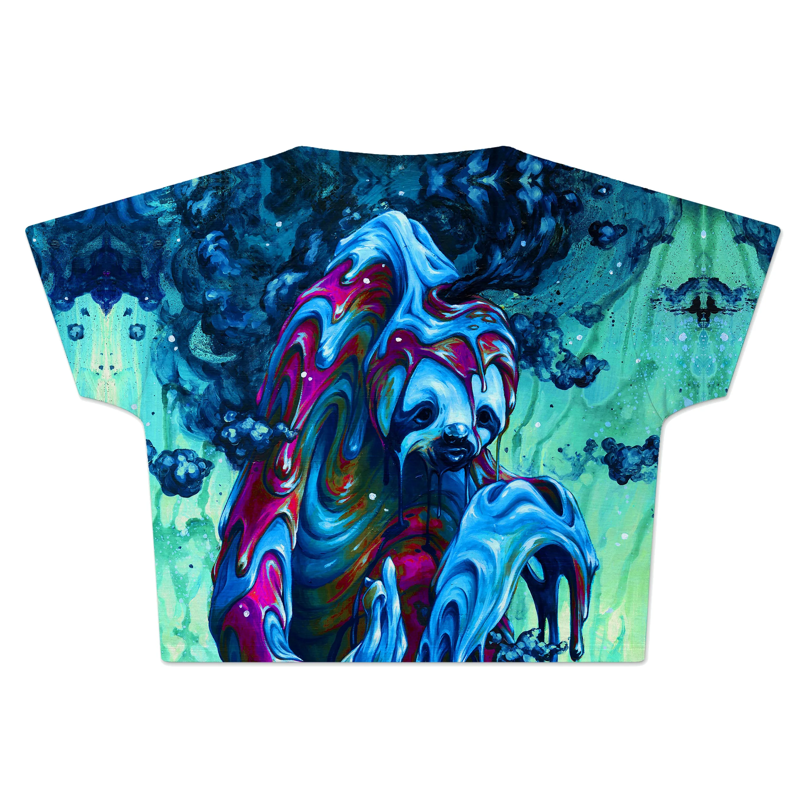 Toxic Sloth Crop Tee sold by iEDM product image thumbnail 2
