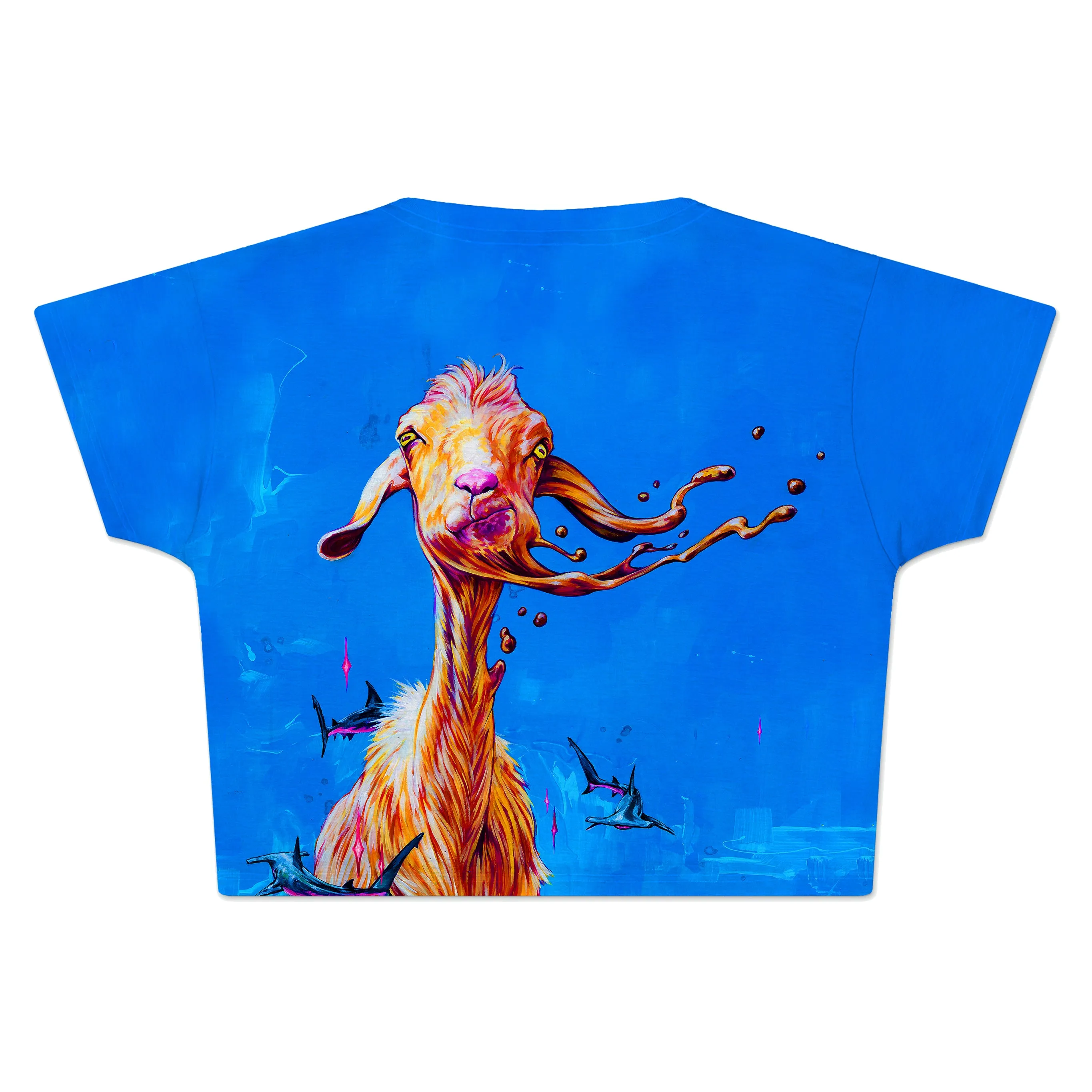 The GOAT Crop Tee sold by iEDM product image thumbnail 2