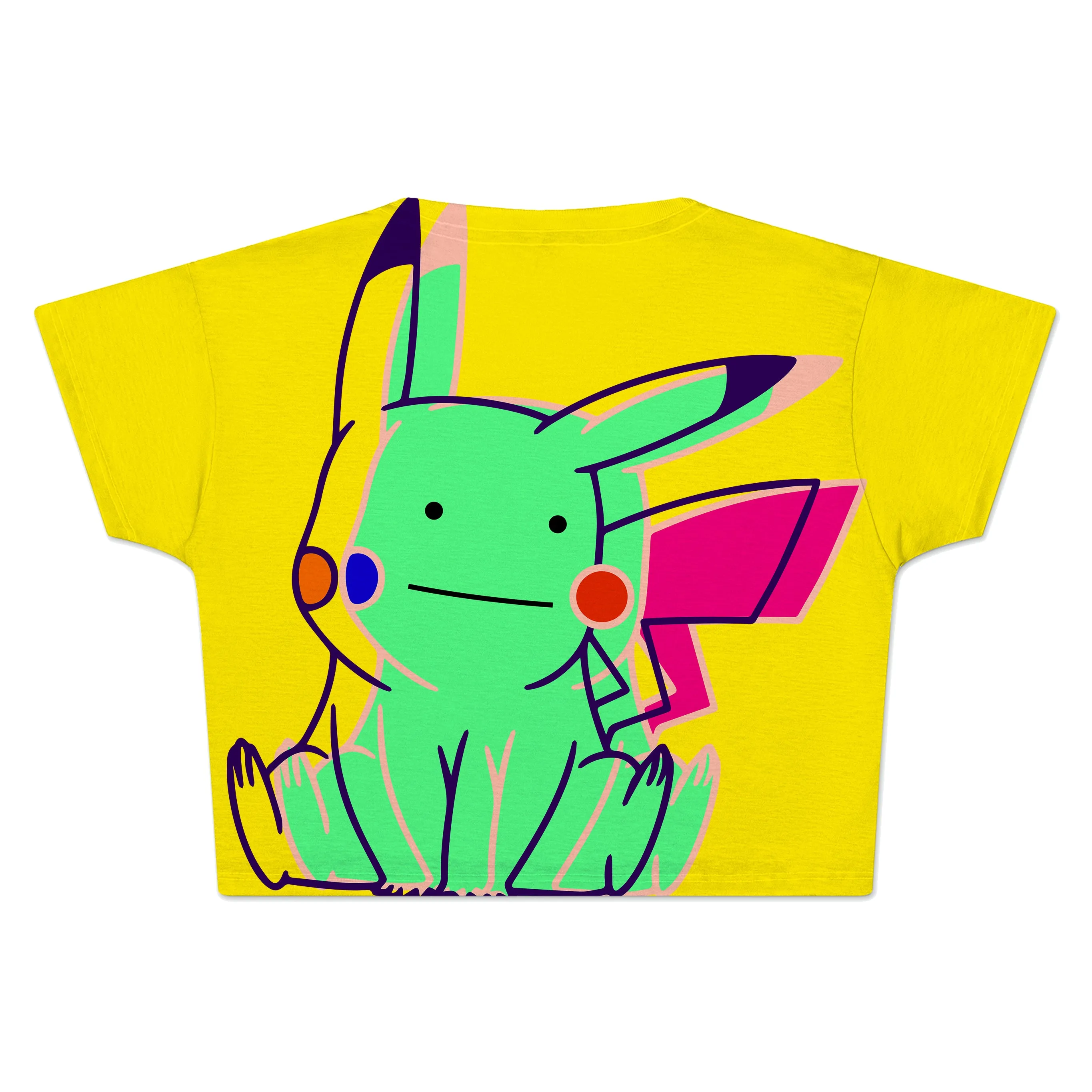 Ditto Pika Crop Tee sold by iEDM product image thumbnail 2
