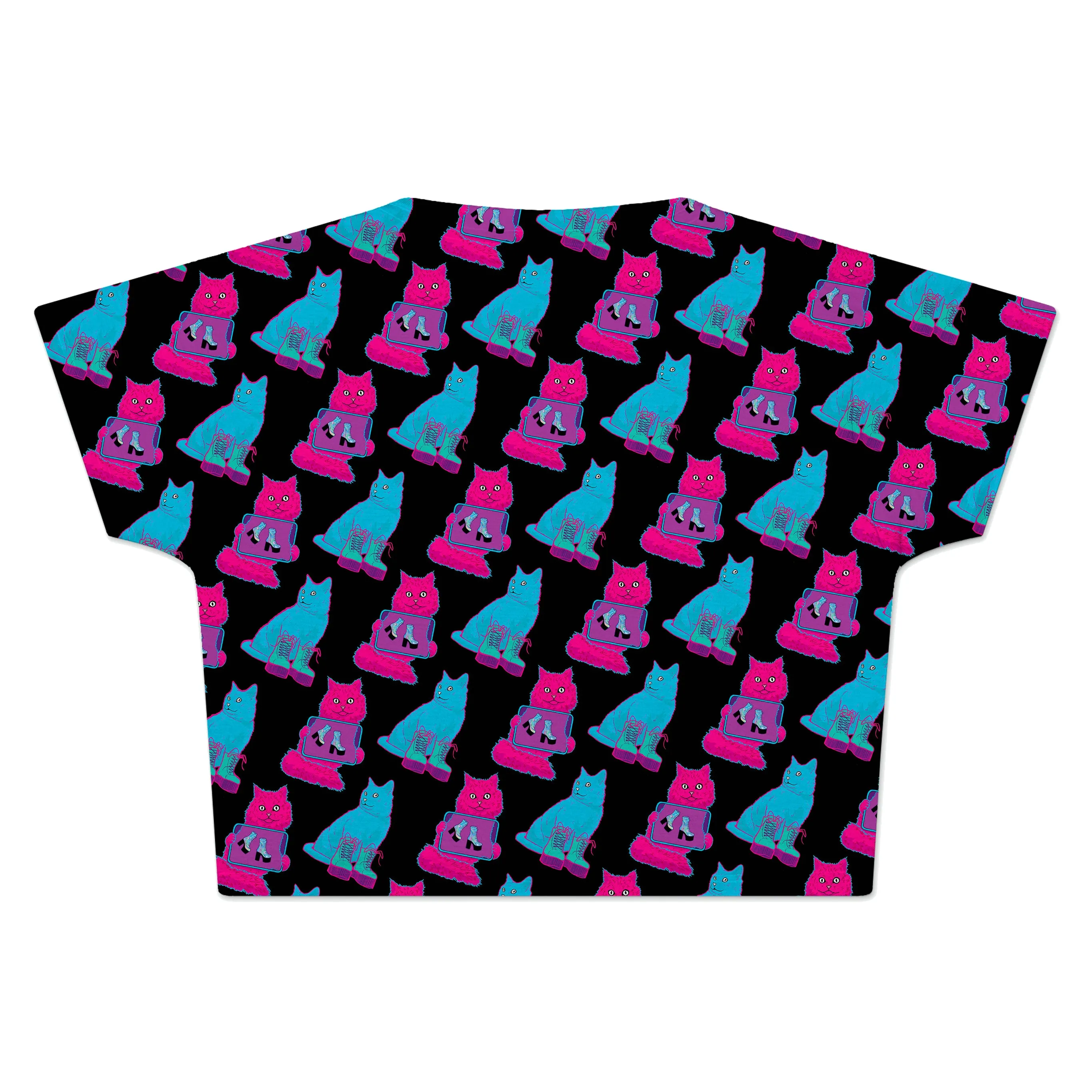Boots N Cats Crop Tee sold by iEDM product image thumbnail 2