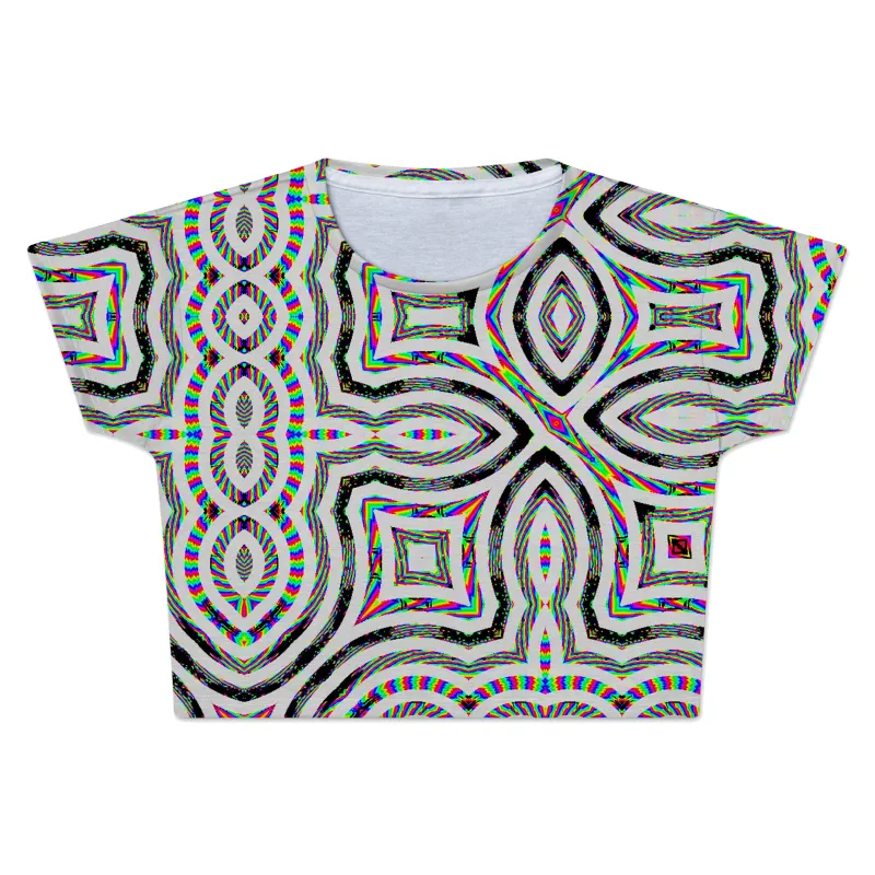 Interwoven Crop Tee sold by iEDM